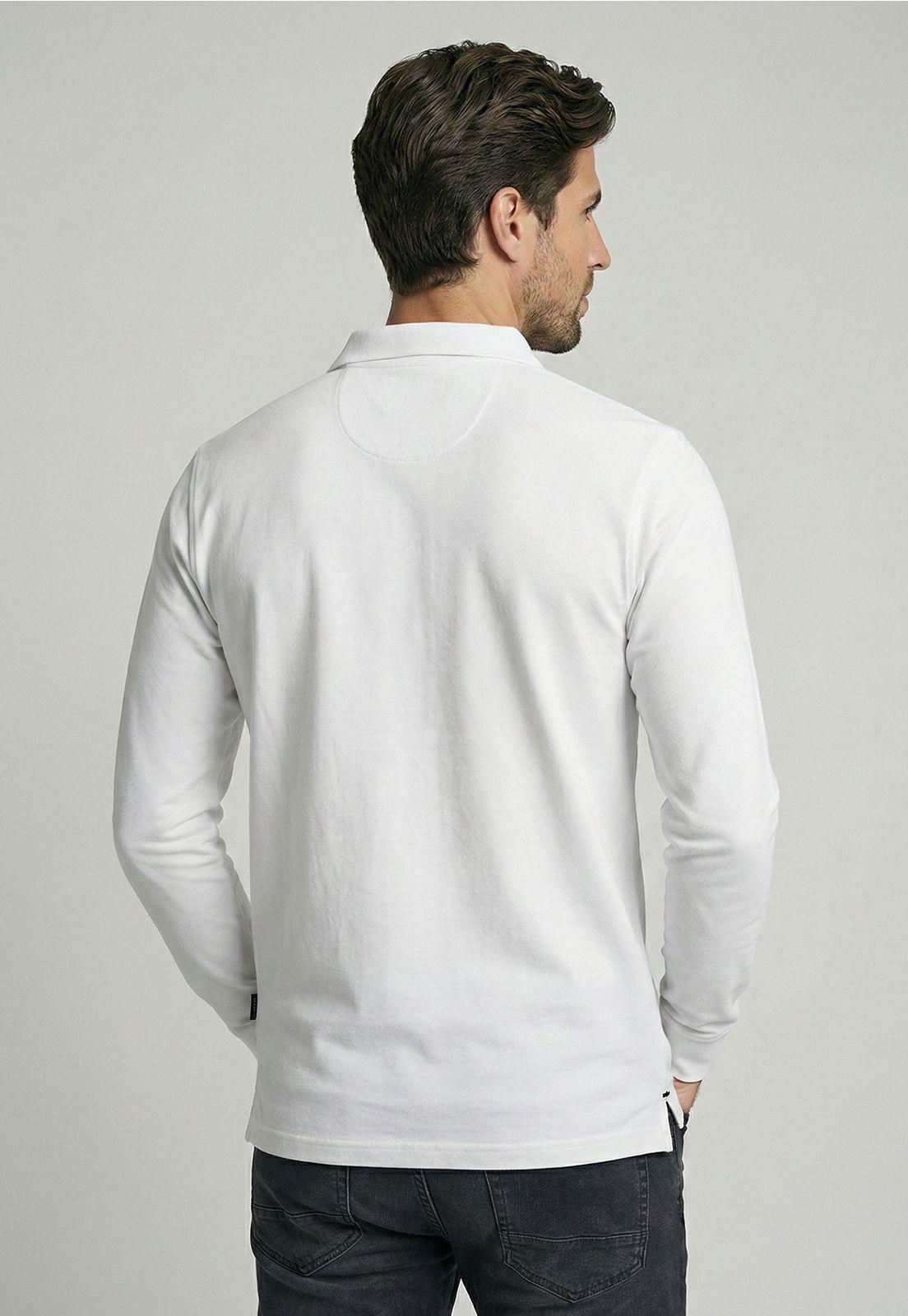 Poleras Basica Ml Pique White-3