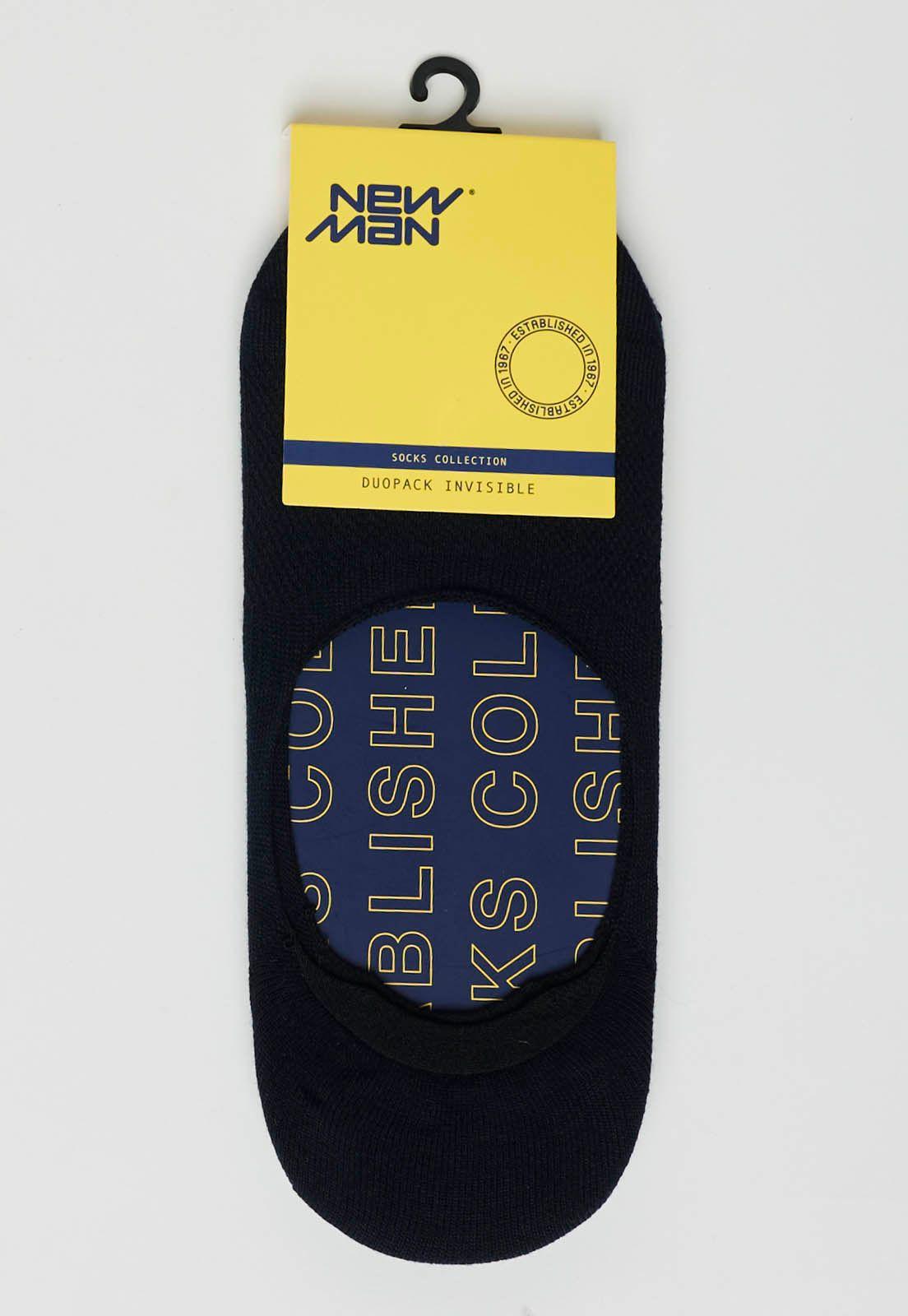 Calcetín Duo Pack Invisible California AG Navy-1