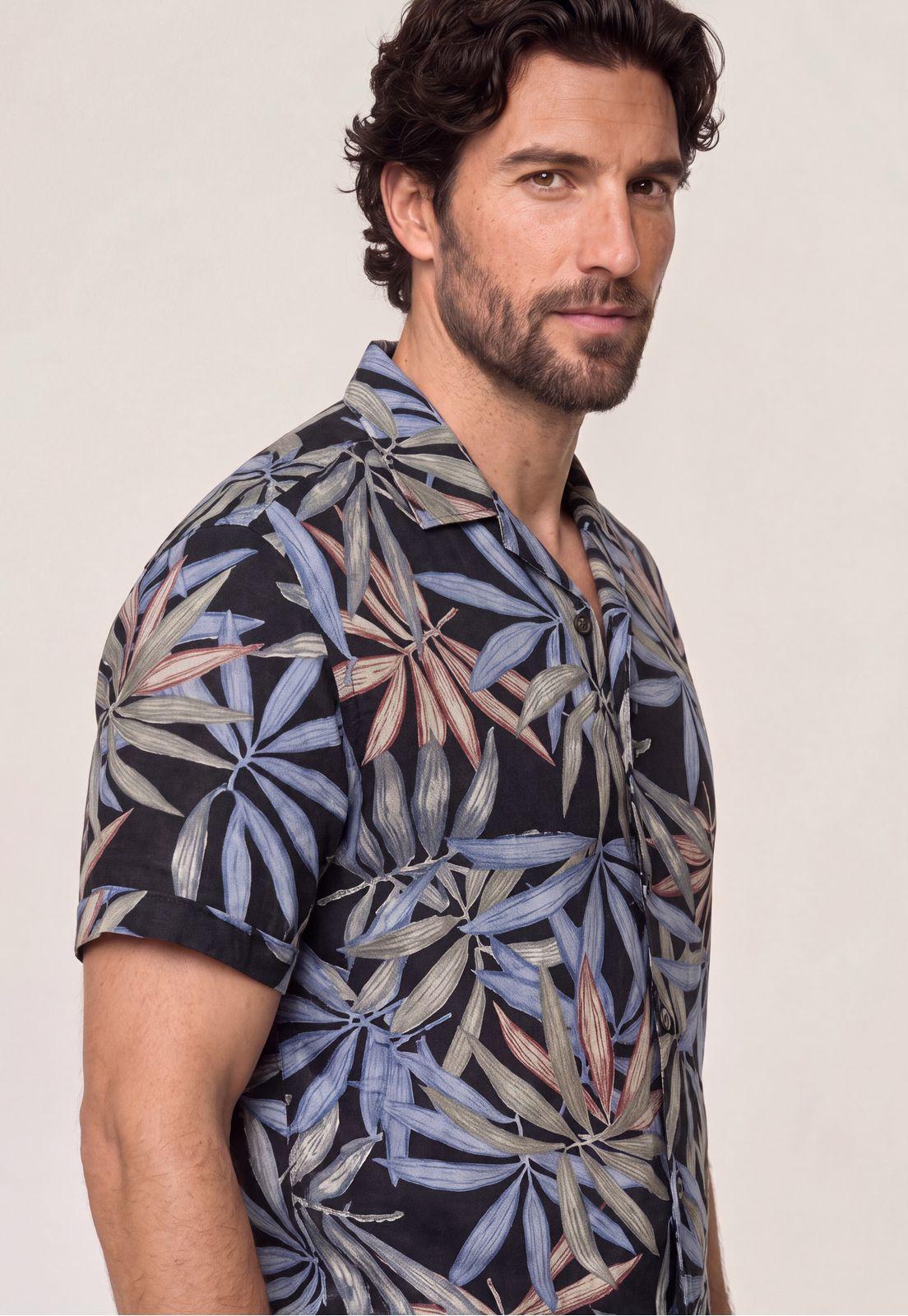 Camisa Chesterfield Black-3