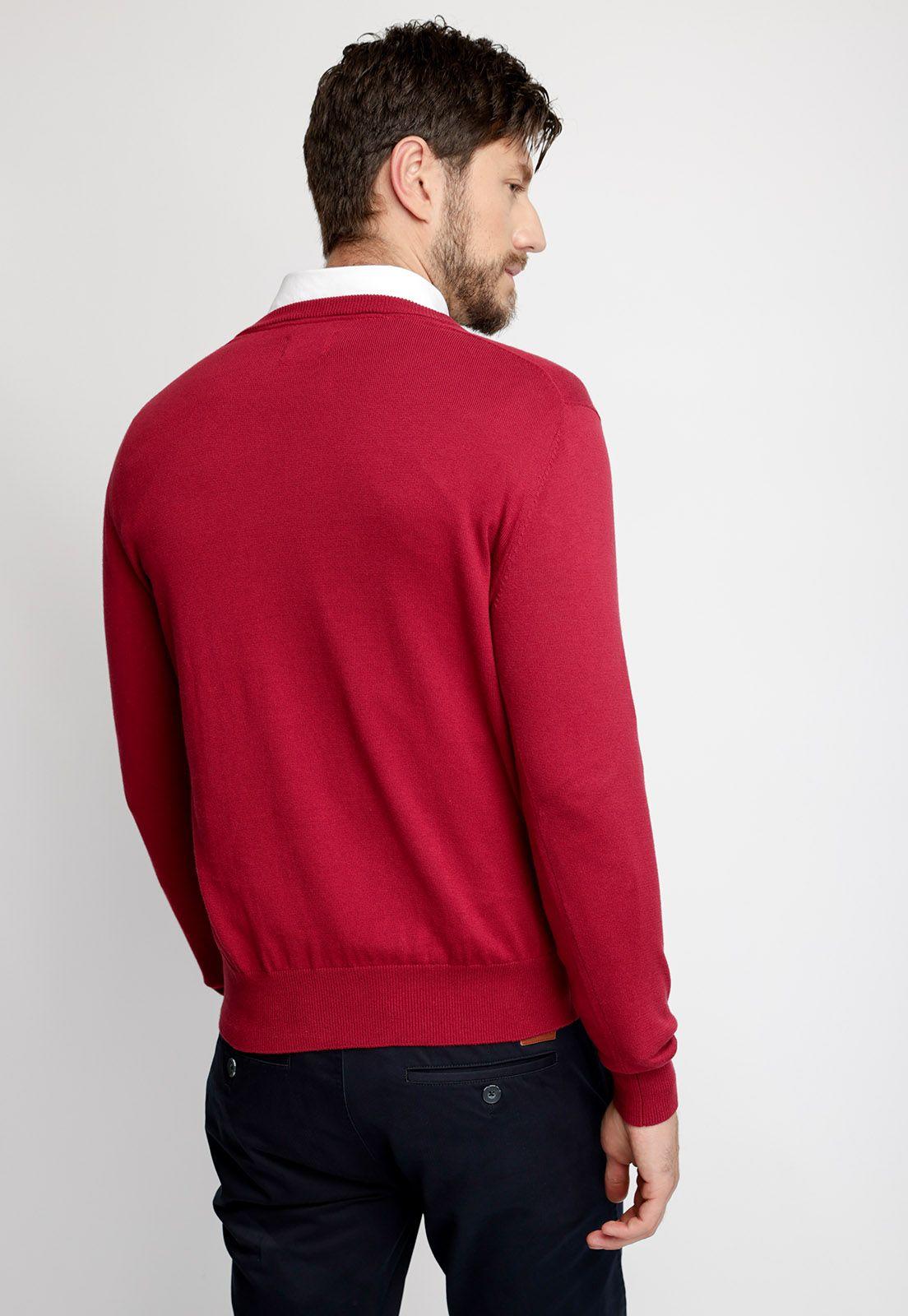 Sweater Smart Casual Red-1