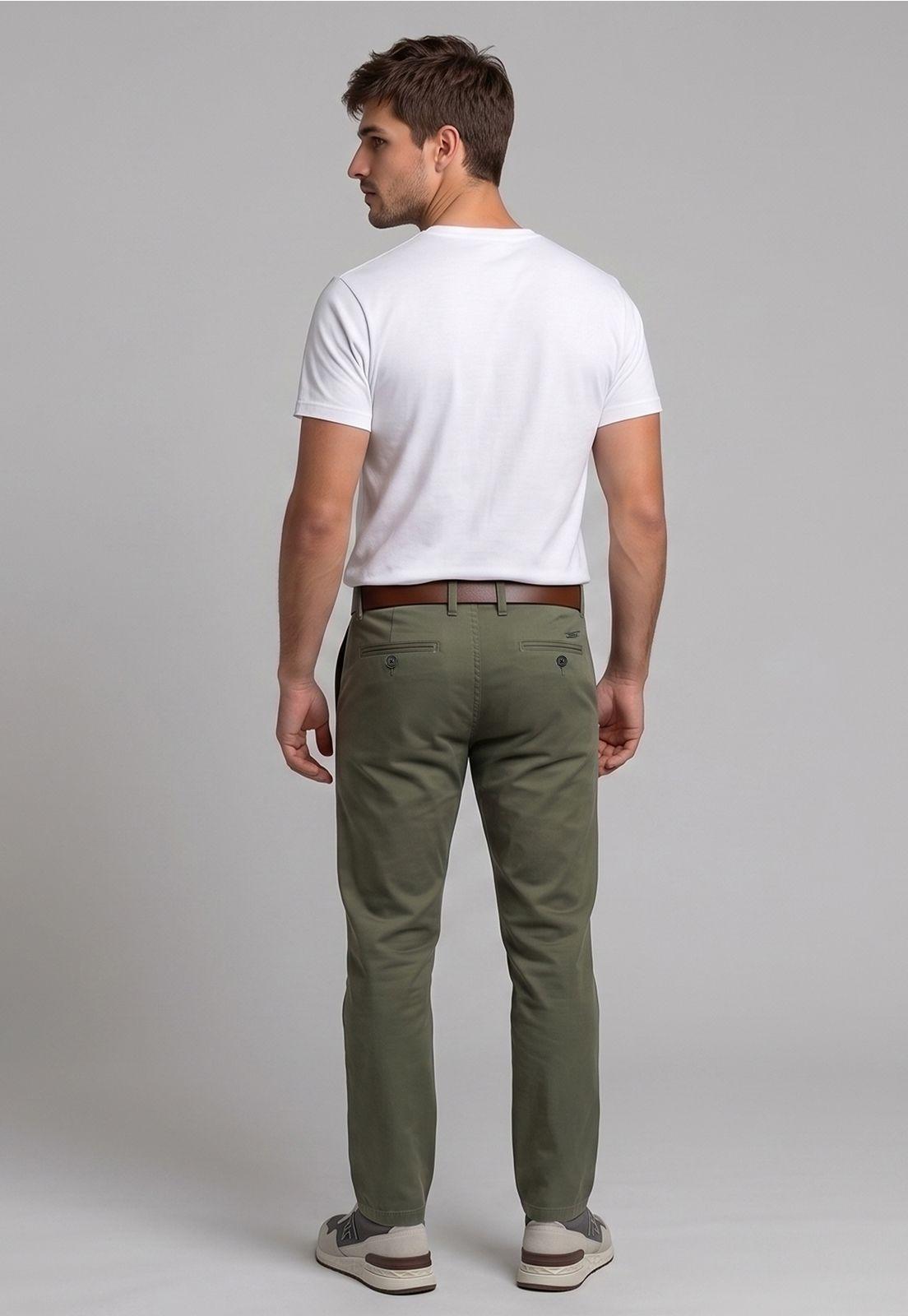 Pantalón Chicago  Regular L/31 Military-2
