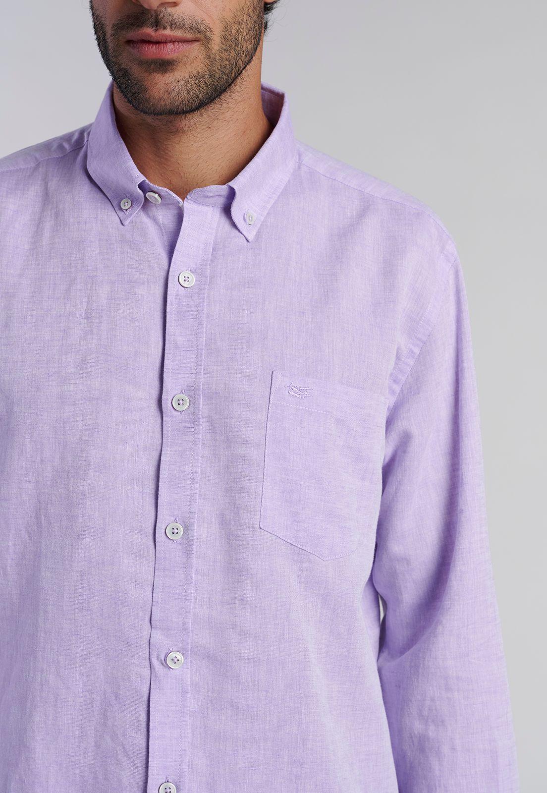 Camisa Sport Lino F Violet-2