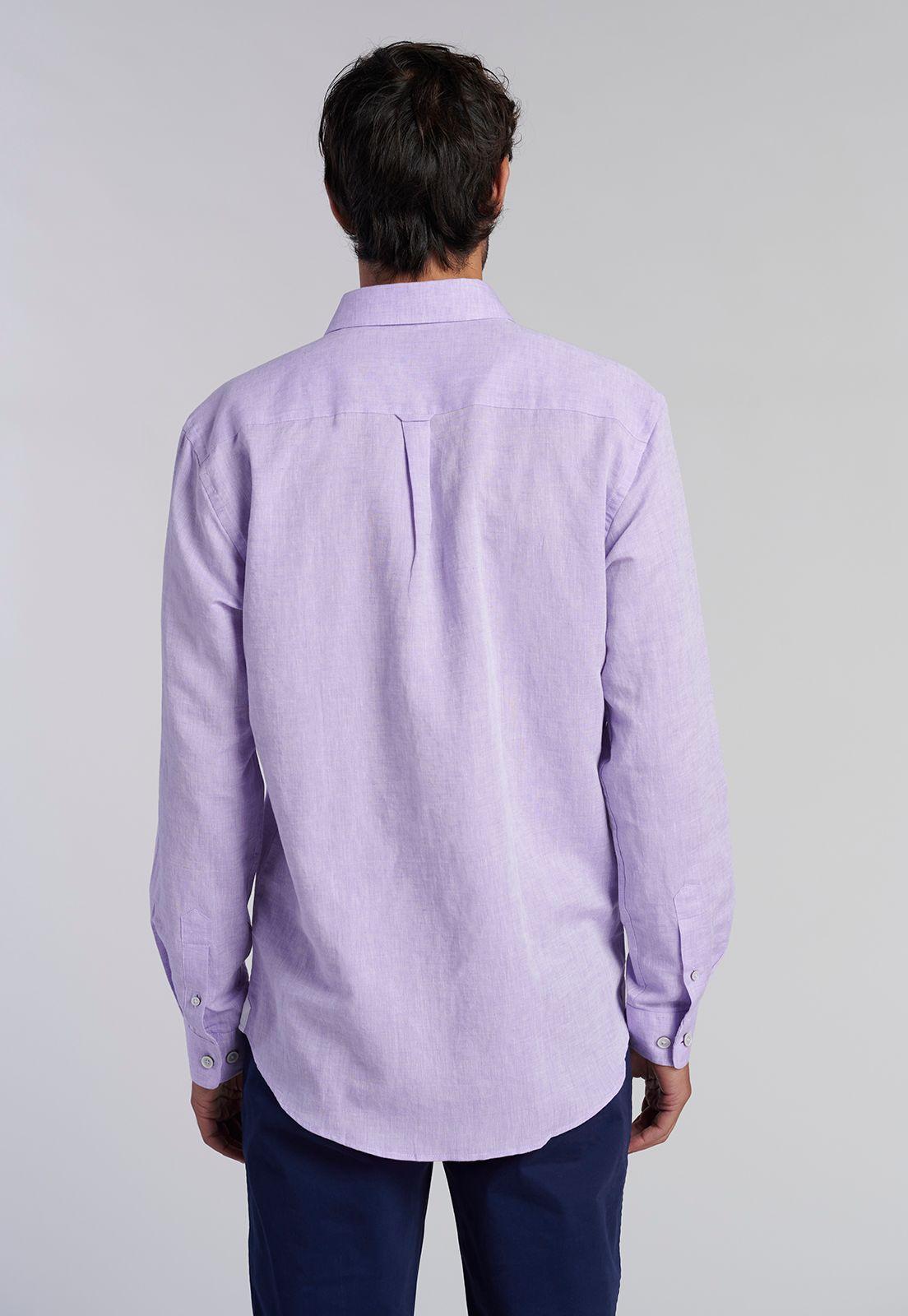 Camisa Sport Lino F Violet-3