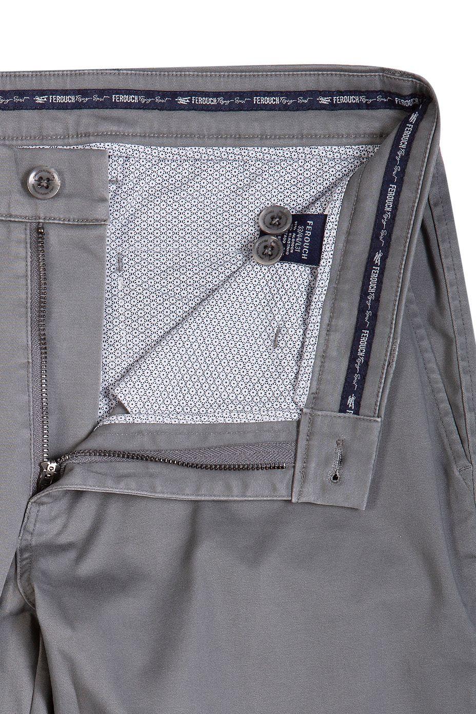 Pantalón Twill Sin Pliegues L/33 Lt Grey-1
