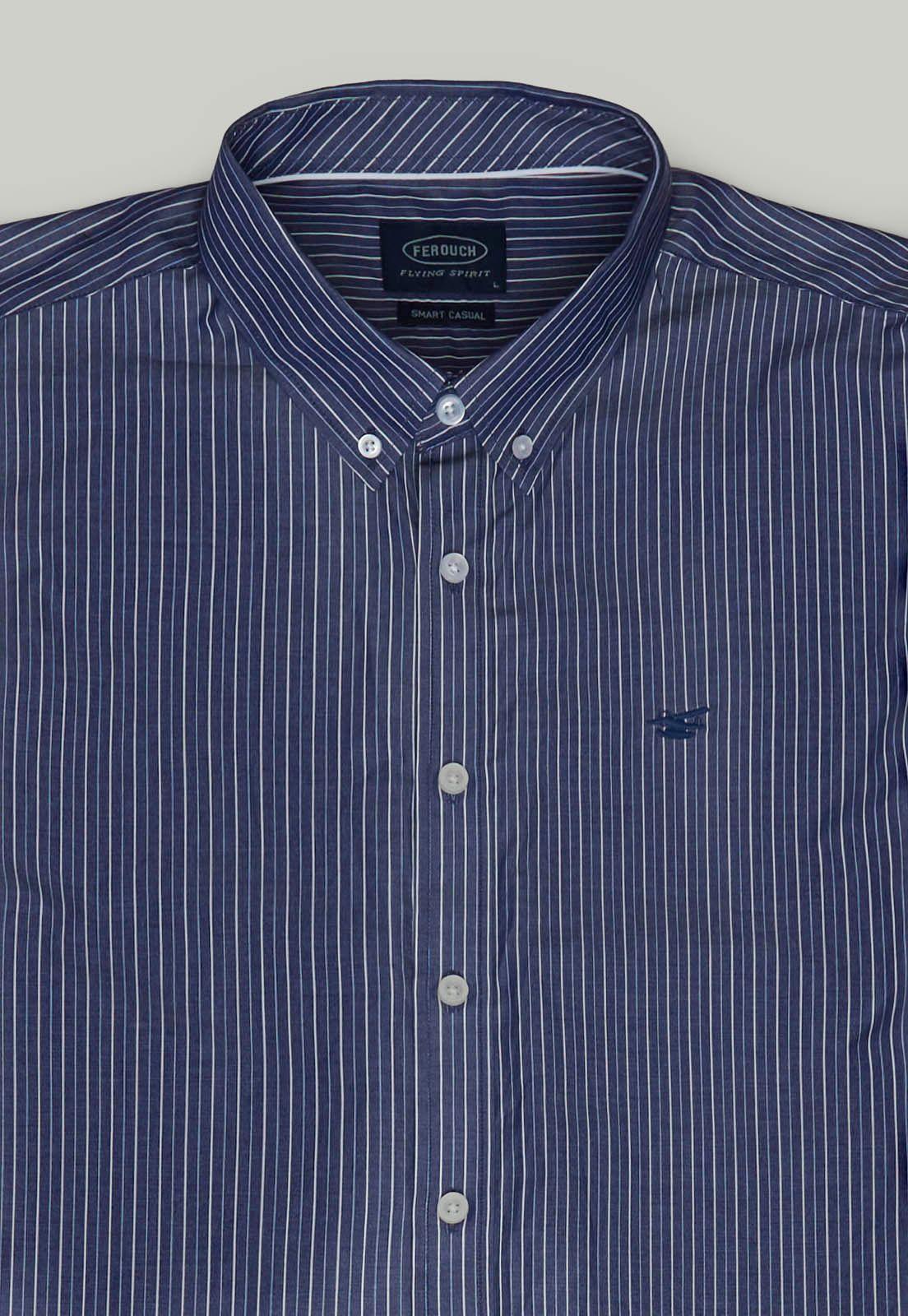 Camisa Aspen Smart Casual Navy-2