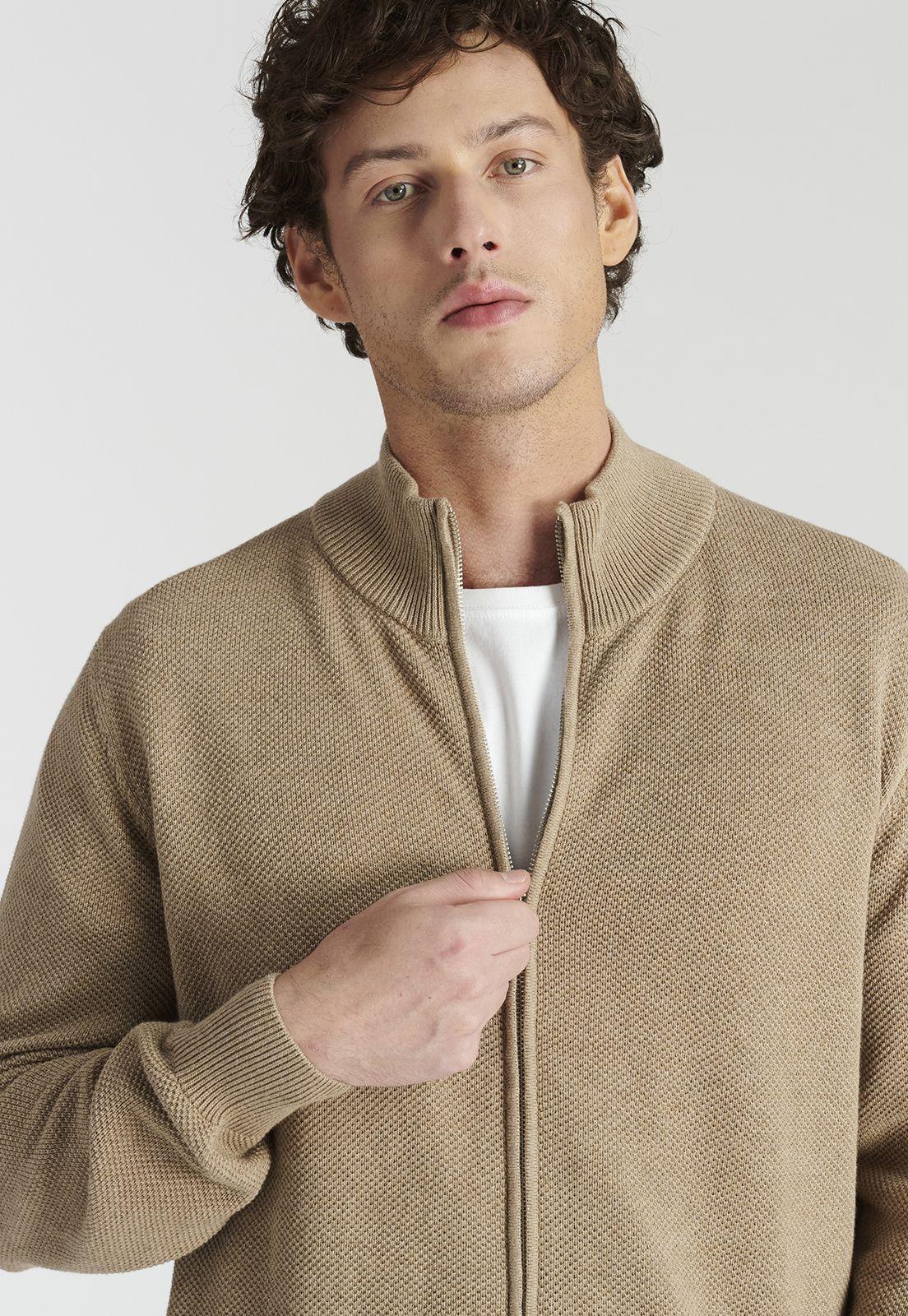 Sweater Almeria Heritage Camel Melange-2