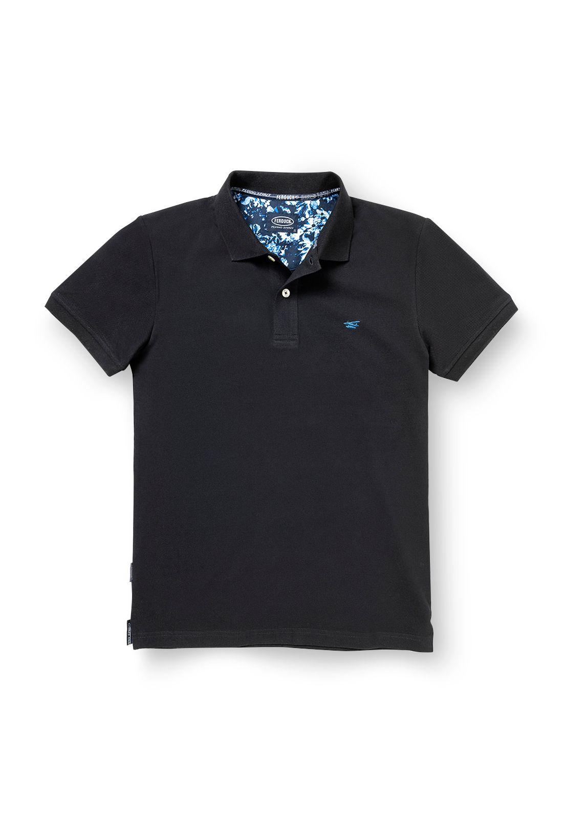 Polera Piqué Básica Ss22 Black-4