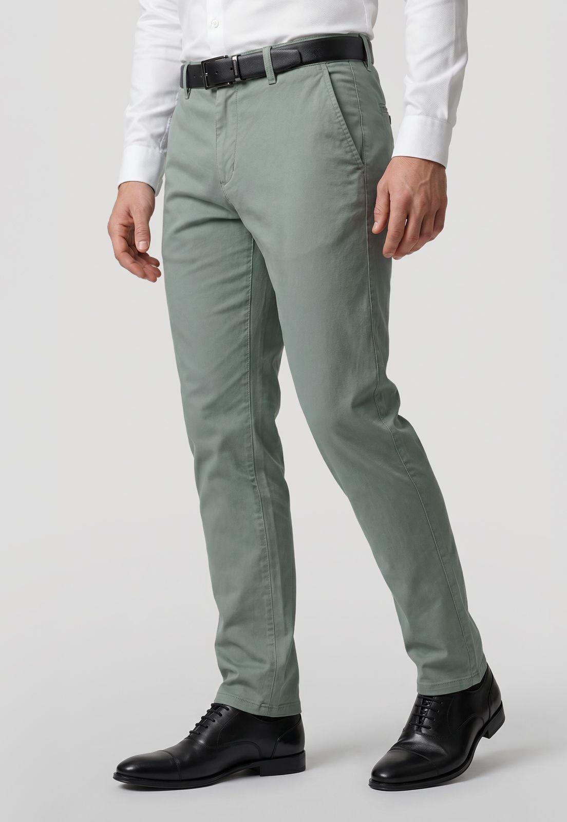 Pantalón Slim Bagneaux Sage-0