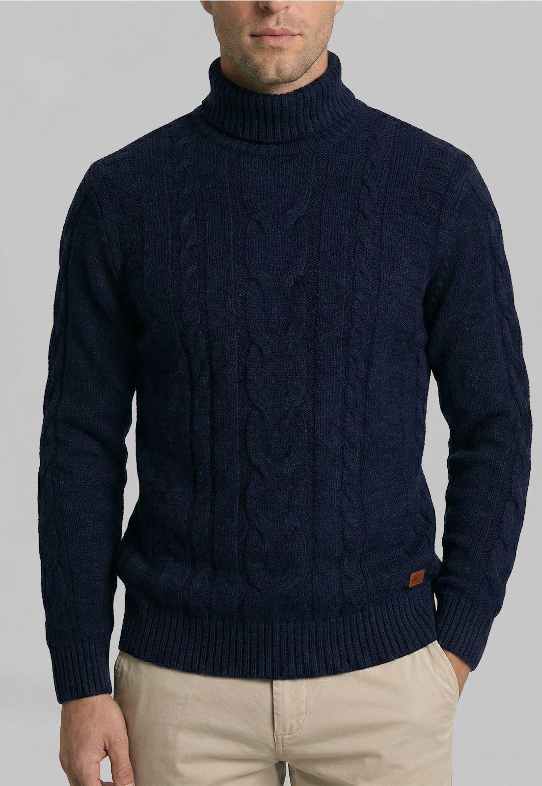 Sweater Arezzo Navy Melange-2