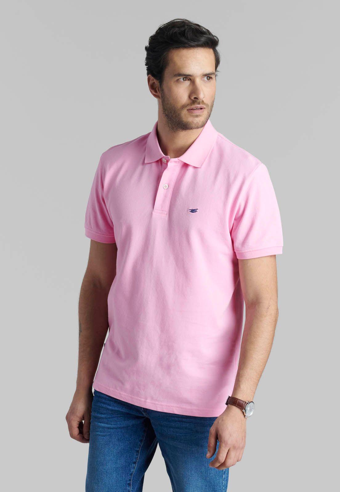 Polera Pique Básica Fr Pink-0