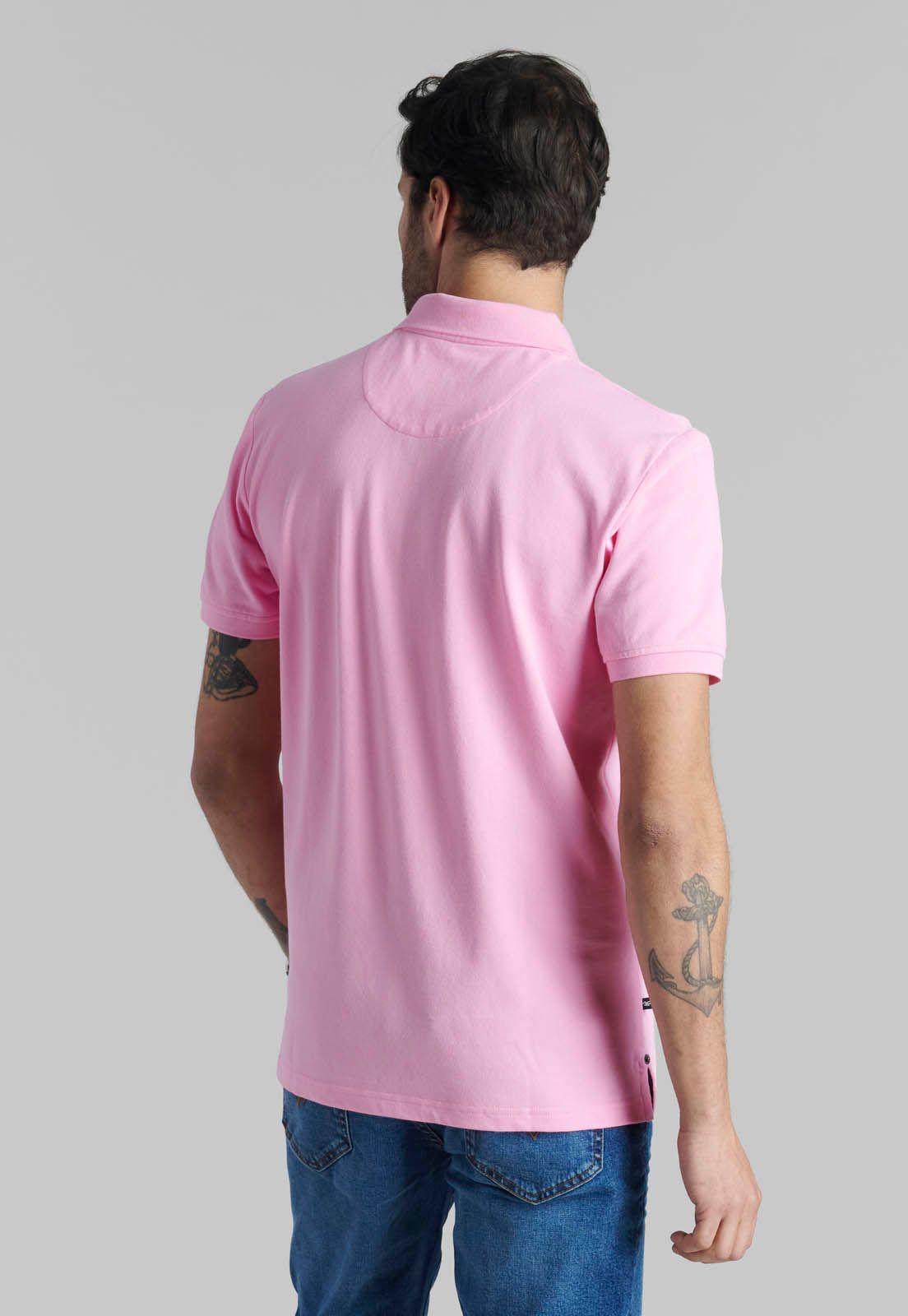 Polera Pique Básica Fr Pink-3