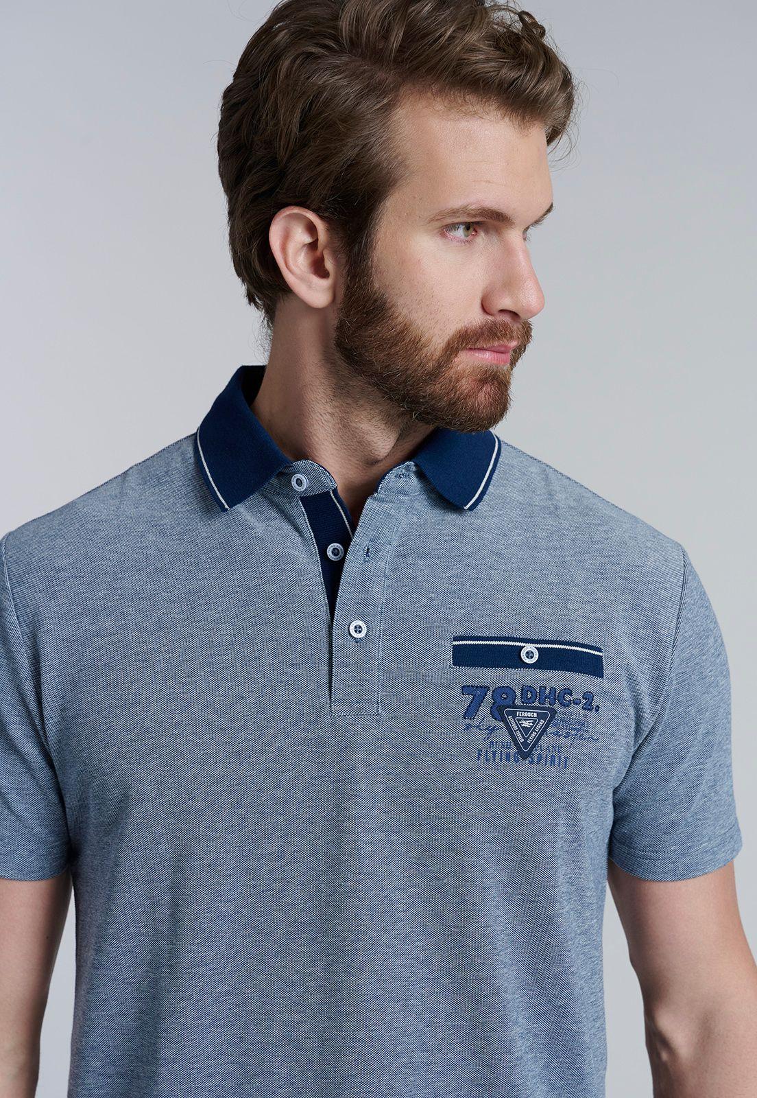 Polera Polo Navy Texas-2