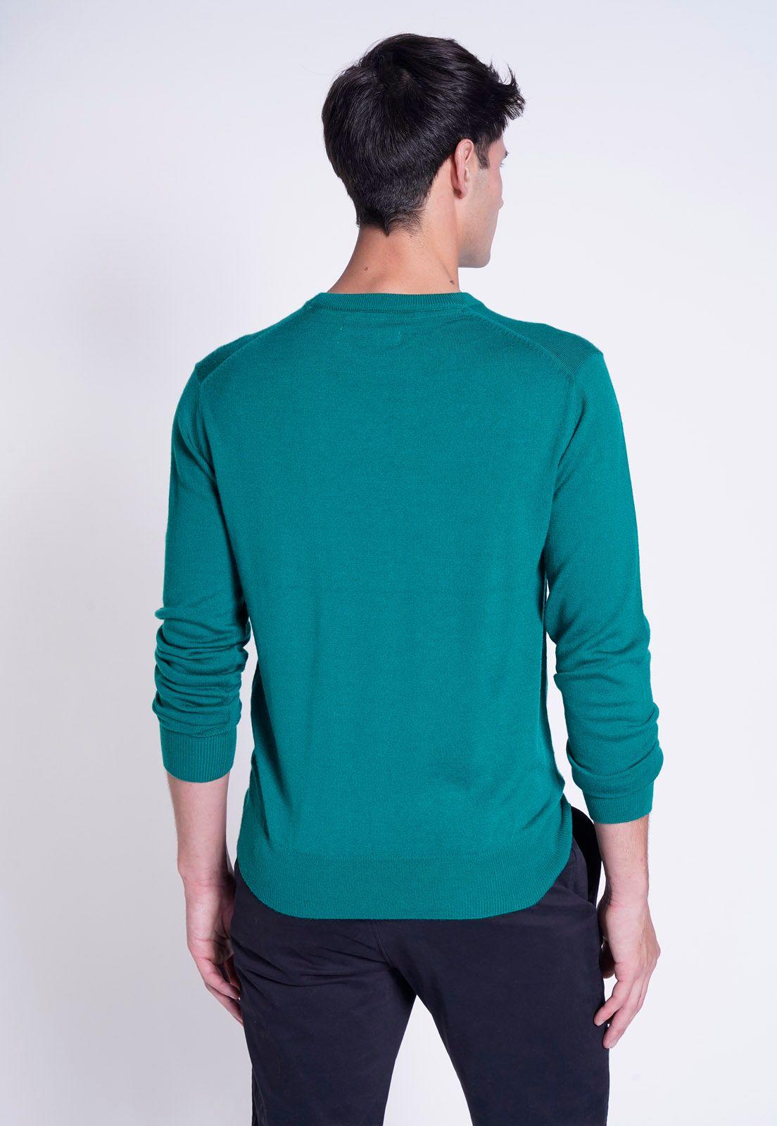 SWEATER ULLA DK. GREEN-1