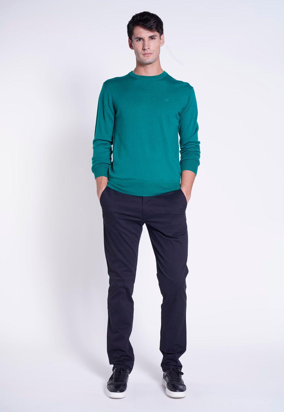SWEATER ULLA DK. GREEN-3