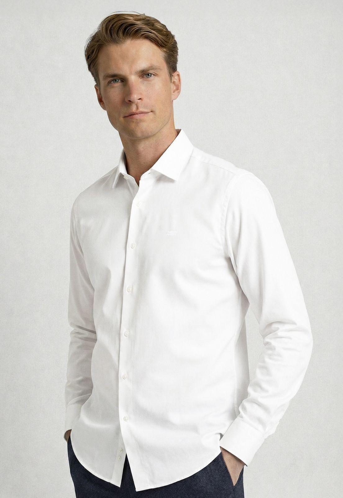 Camisa Slim London White-0