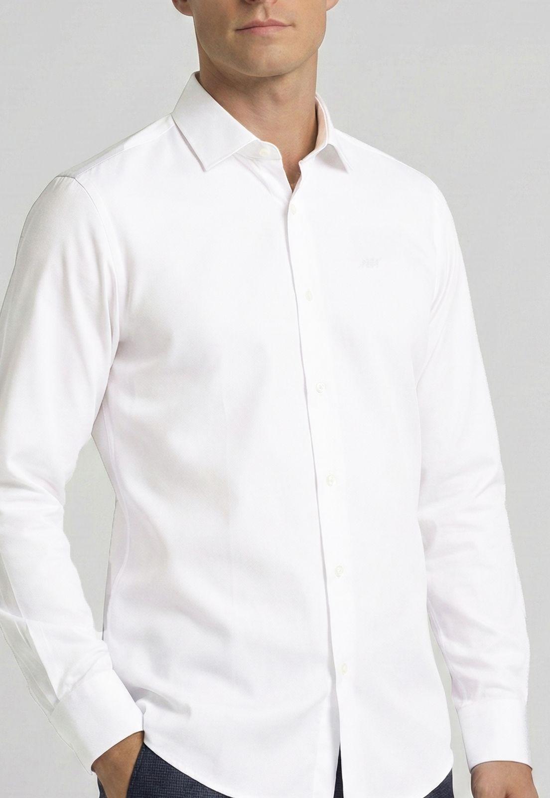 Camisa Slim London White-2