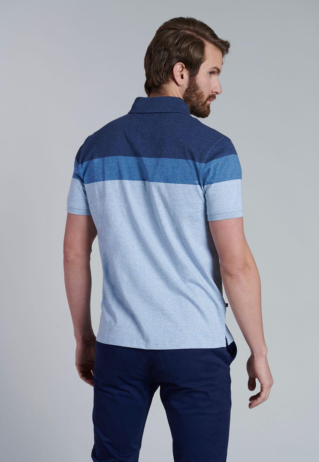 Polera Polo Rayas Baltimore Navy Melange-3
