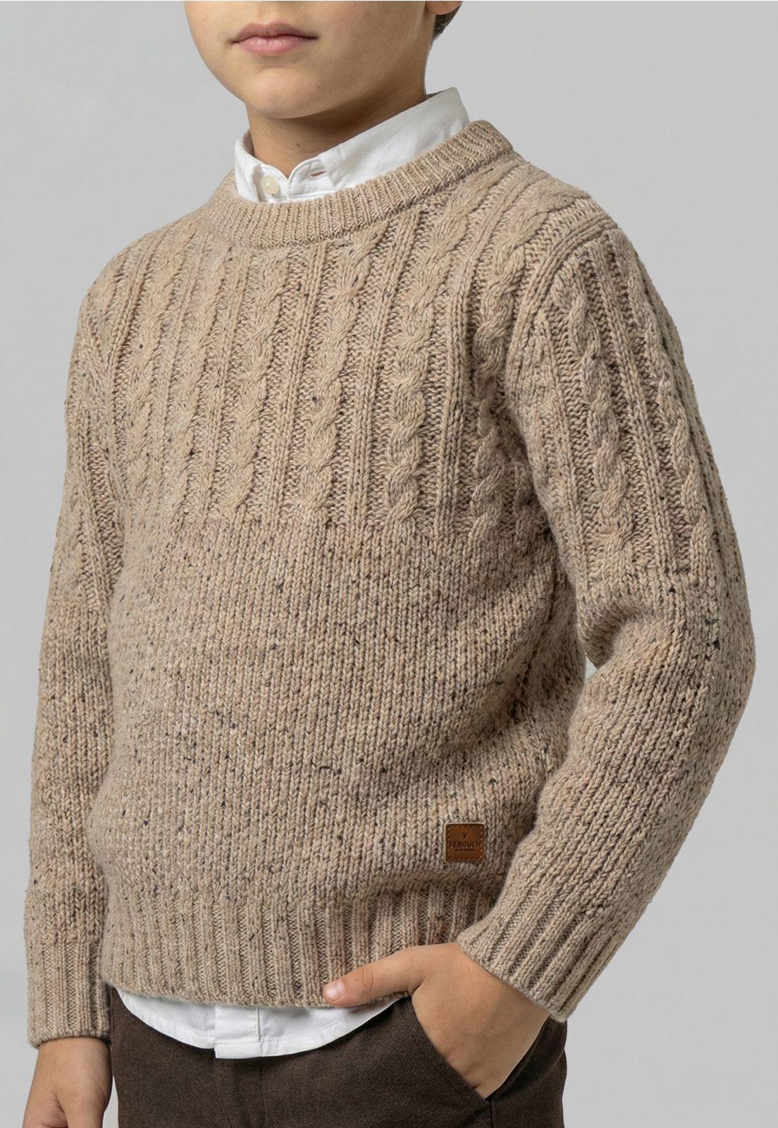 Sweater Kids Downey Oyster-2