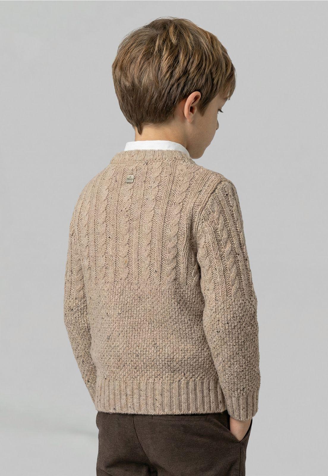 Sweater Kids Downey Oyster-3
