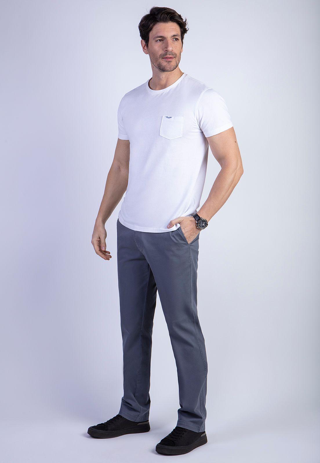Pantalón Twill Metal Without Pleats L/33-2