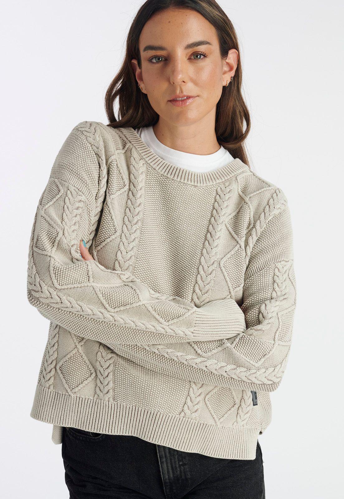 Sweater Michay Casual Grey-1