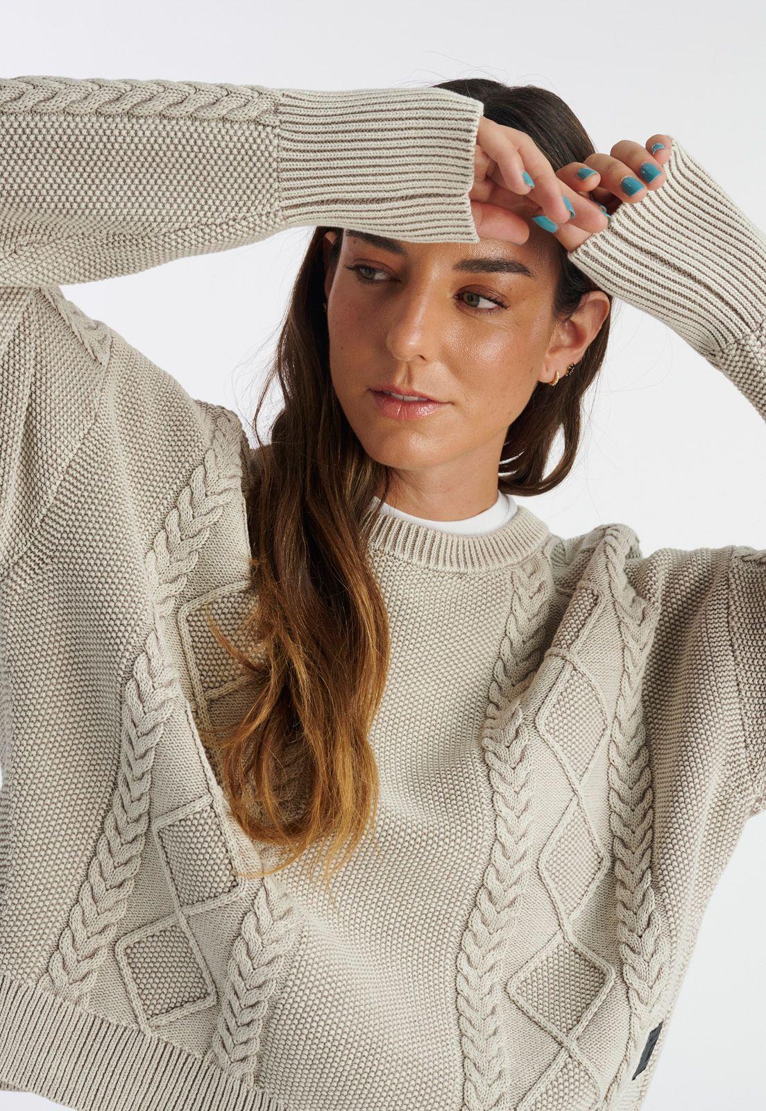 Sweater Michay Casual Grey-4