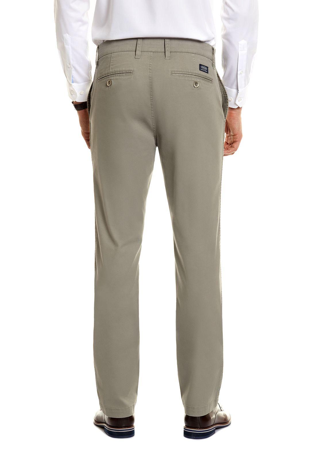 Pantalón Twill Sin Pliegues L/31 Safari-2