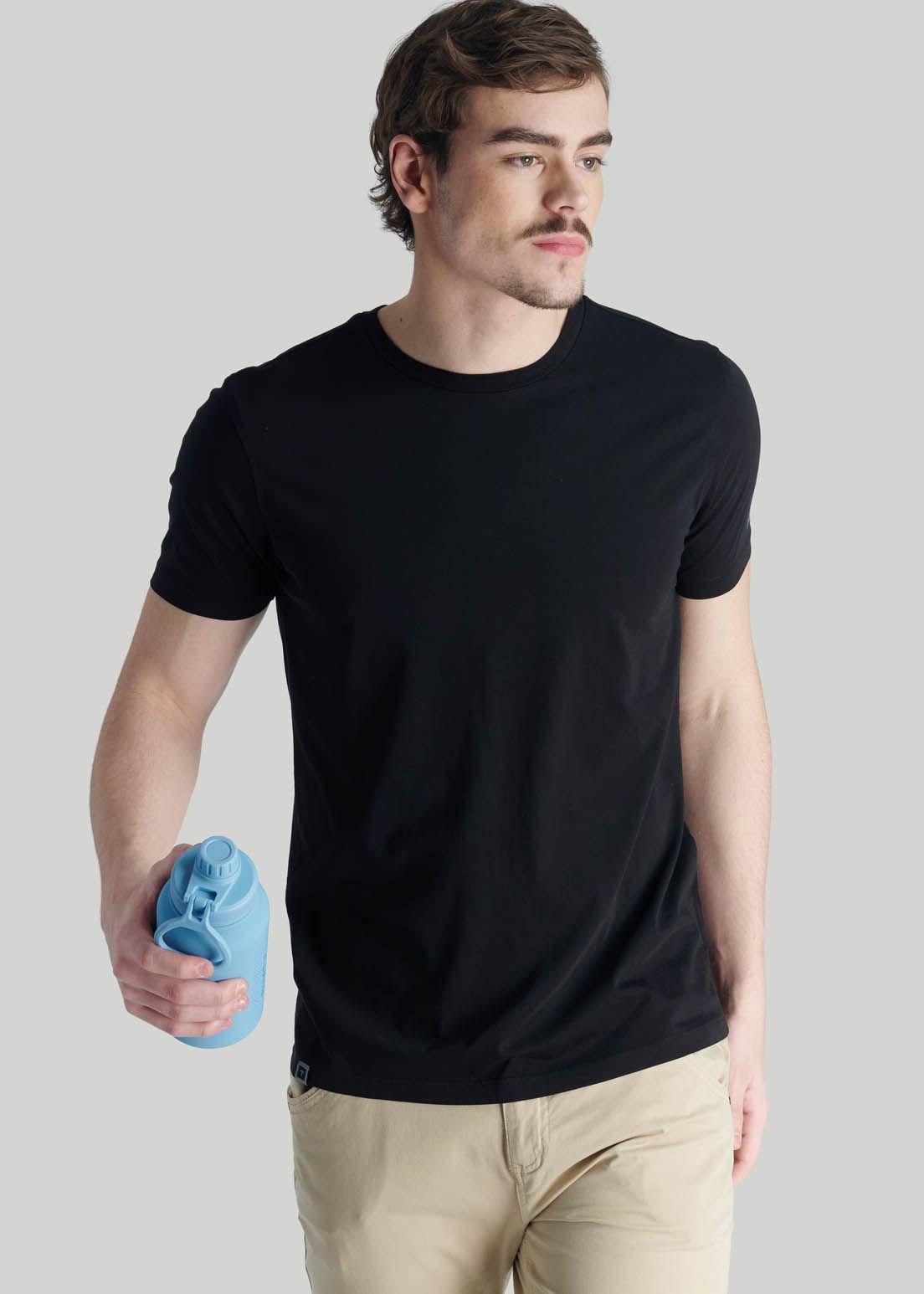 Polera Casual Tres Cruces Black-4