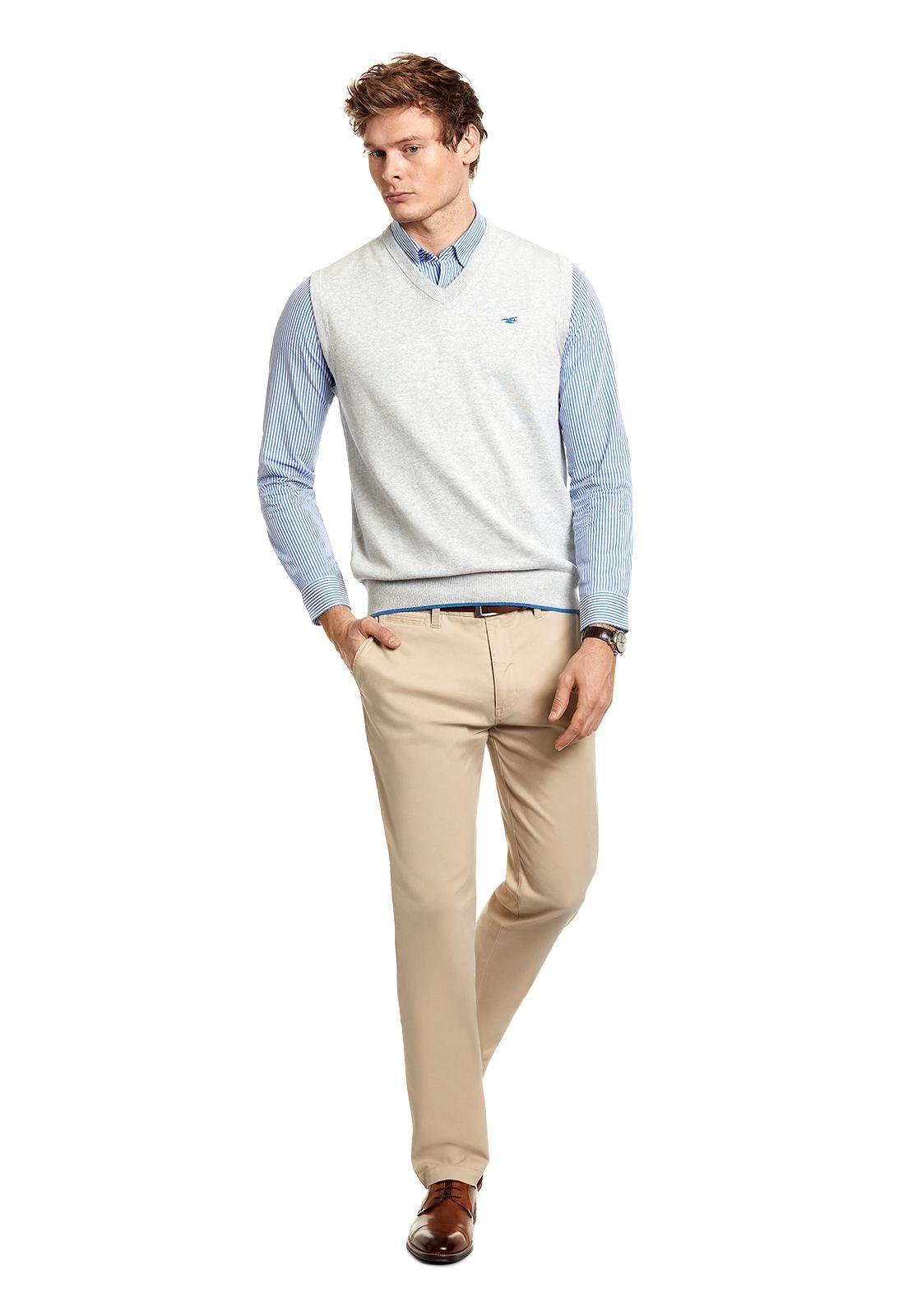 Sweater Smart Casual W/S Grey Melange-1