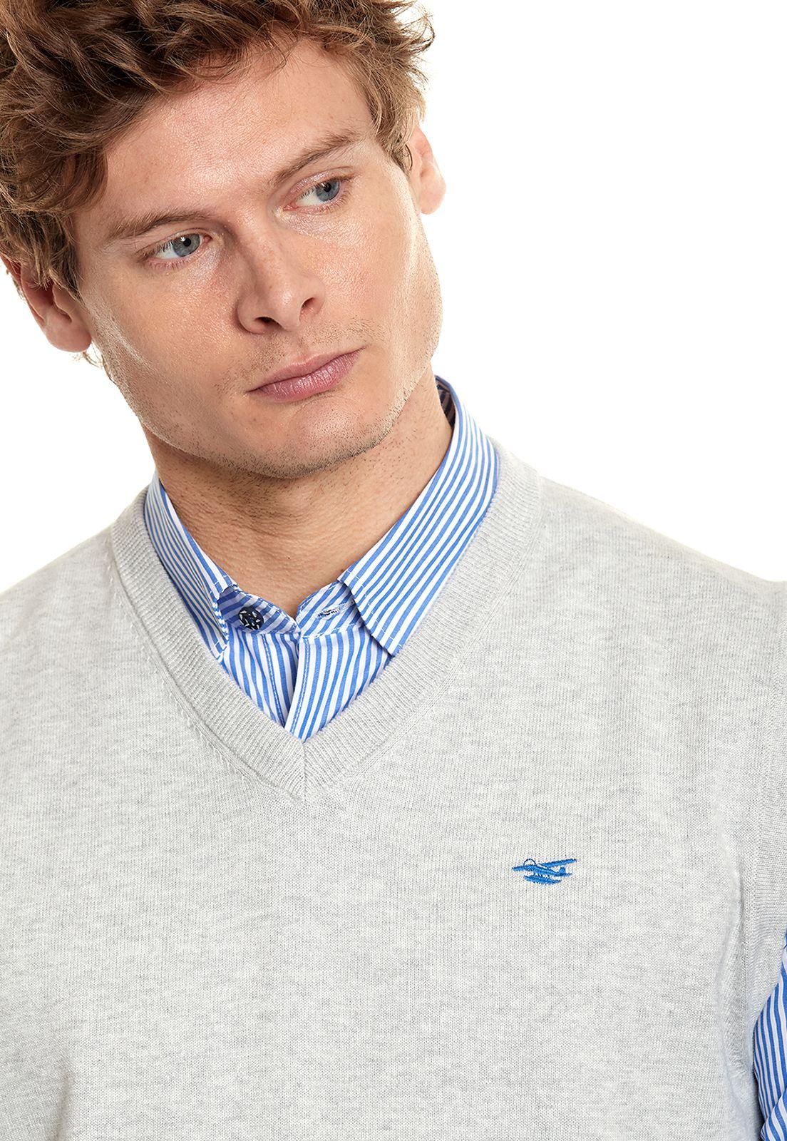 Sweater Smart Casual W/S Grey Melange-3