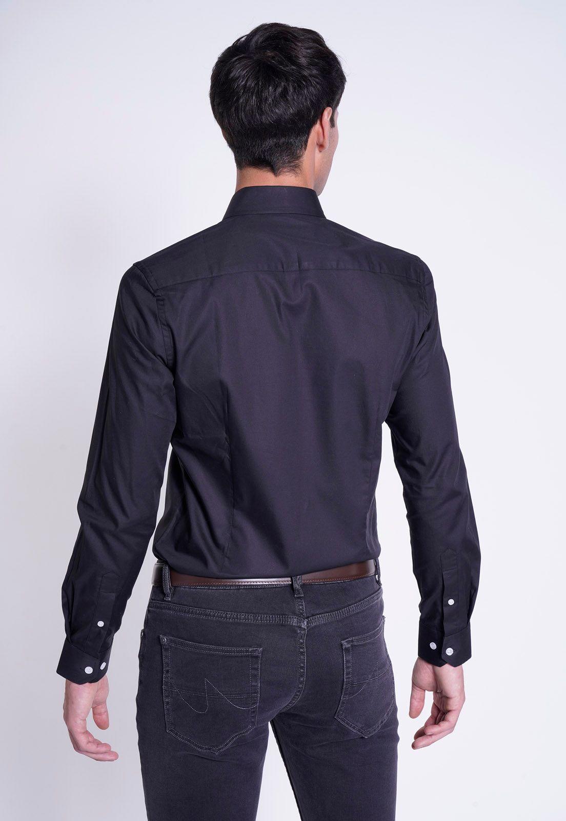 CAMISA DIAGONAL BLACK-1