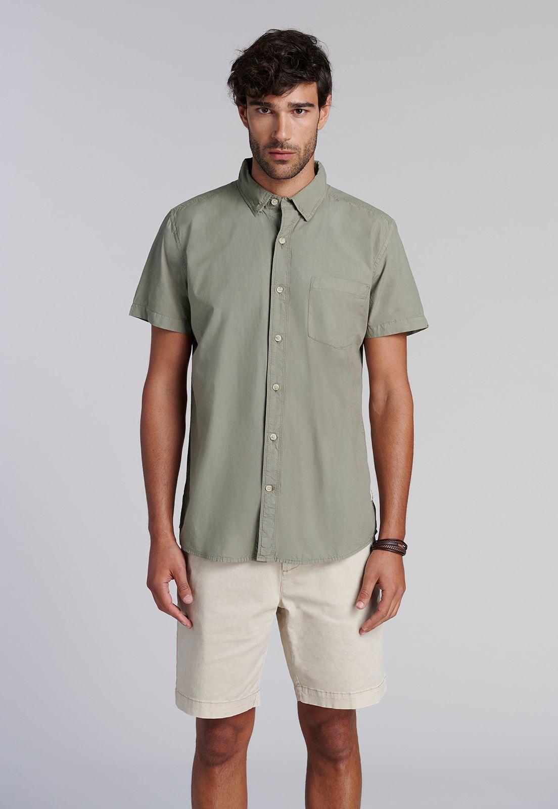 Camisa Garment Dyed Fj Military-0