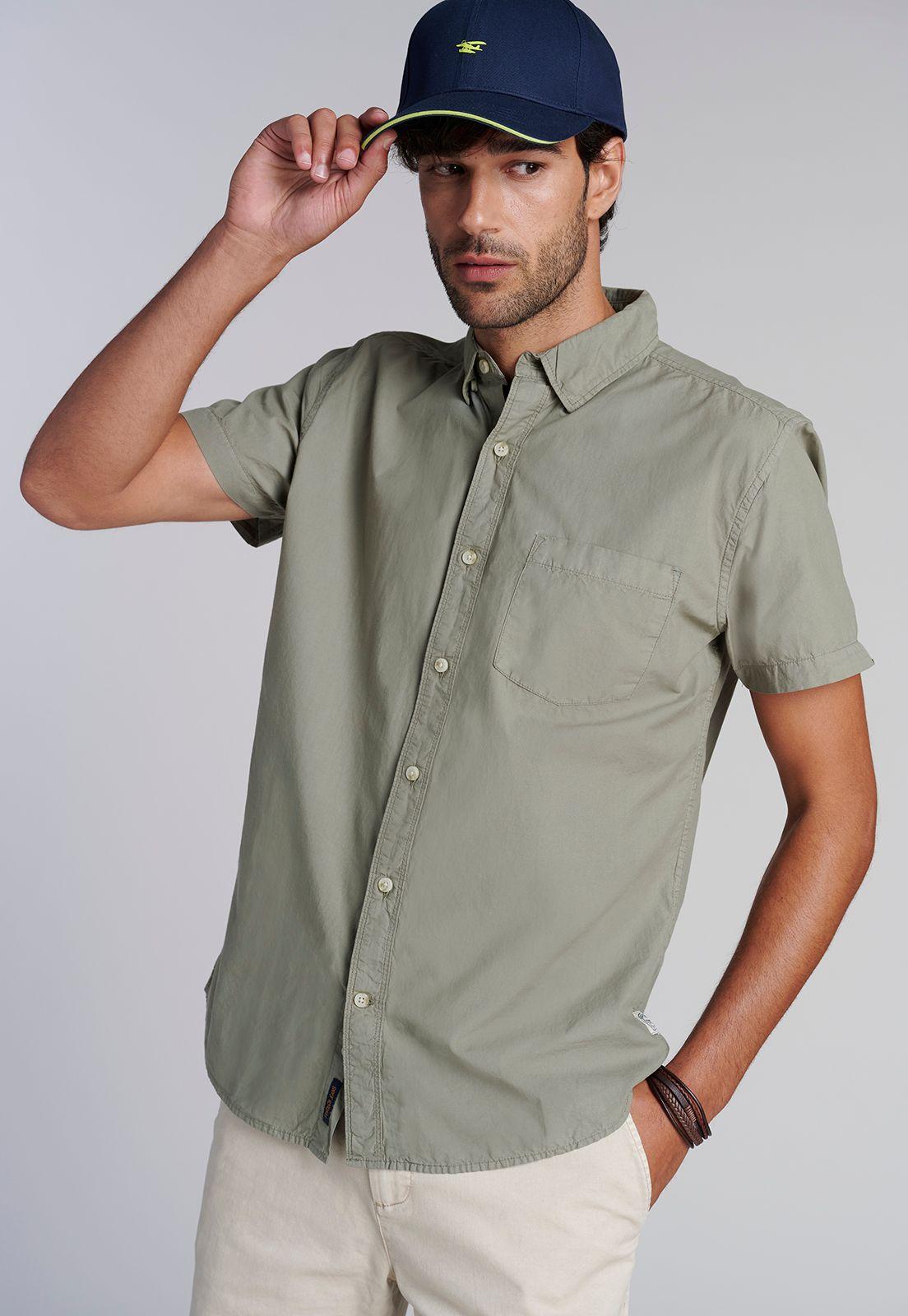 Camisa Garment Dyed Fj Military-4