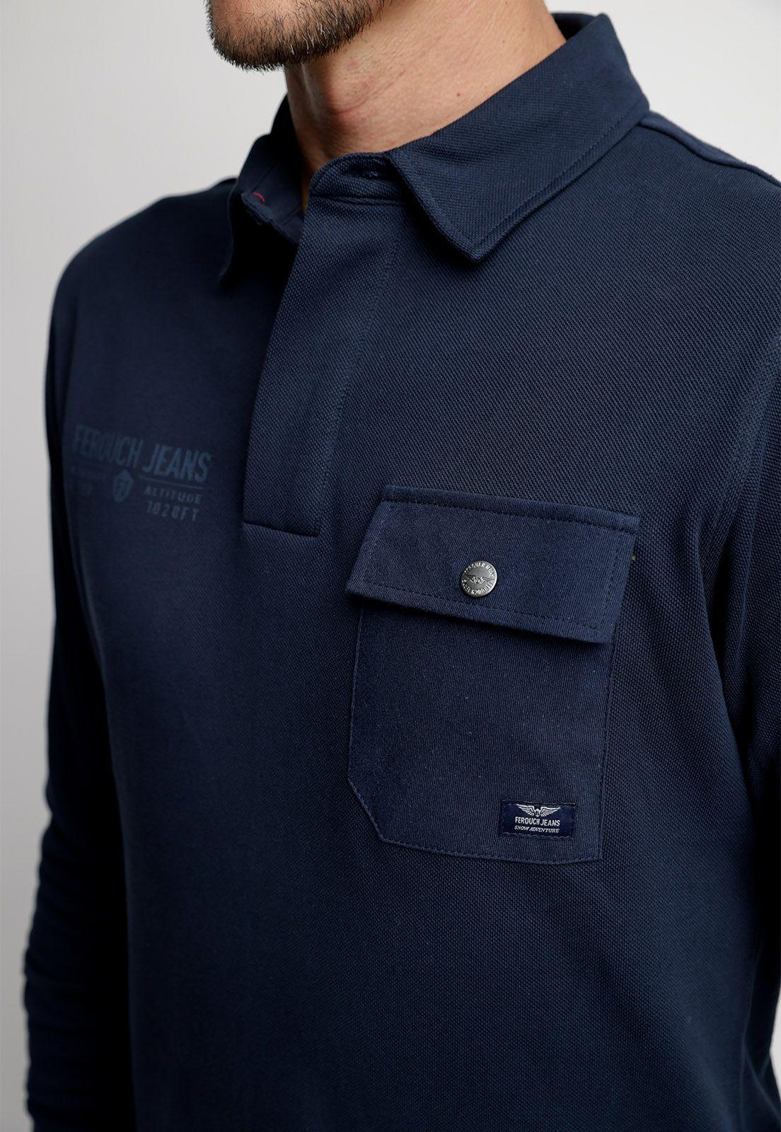 Polera Polo Texas Navy-2