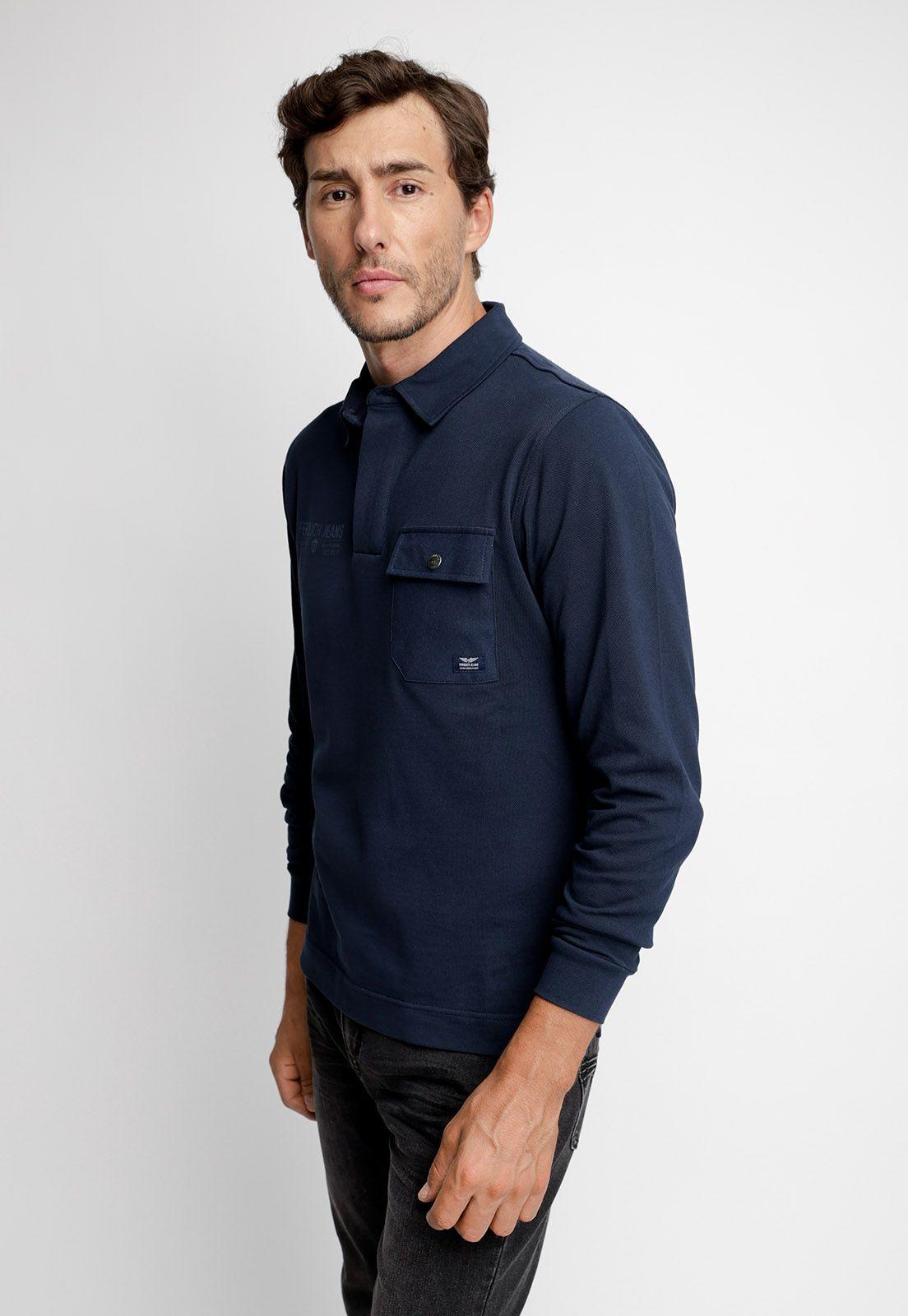 Polera Polo Texas Navy-0