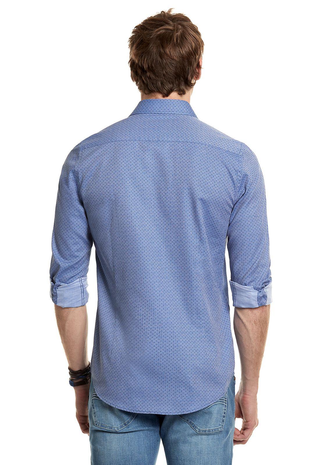 Camisa Estampada Miami Fj Navy-2
