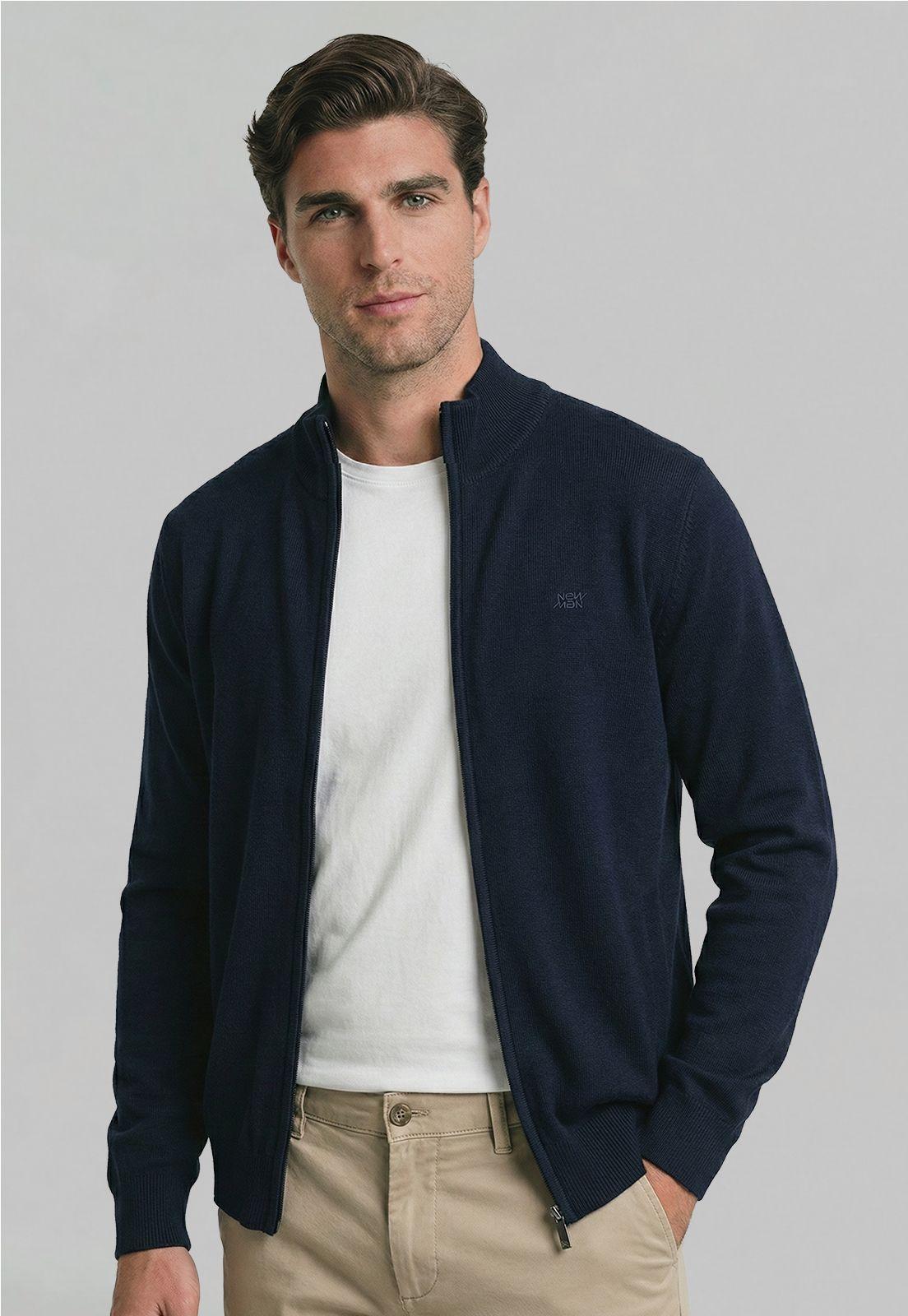 Sweater Slim Granada Navy-0