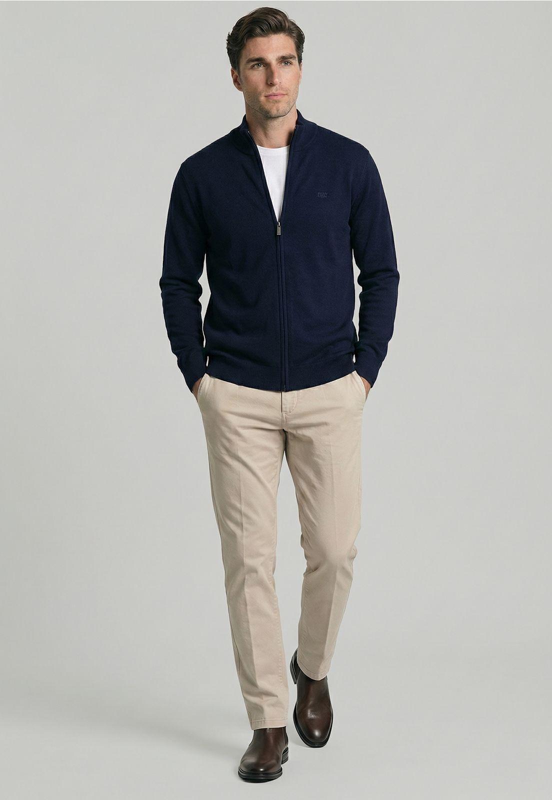 Sweater Slim Granada Navy-1