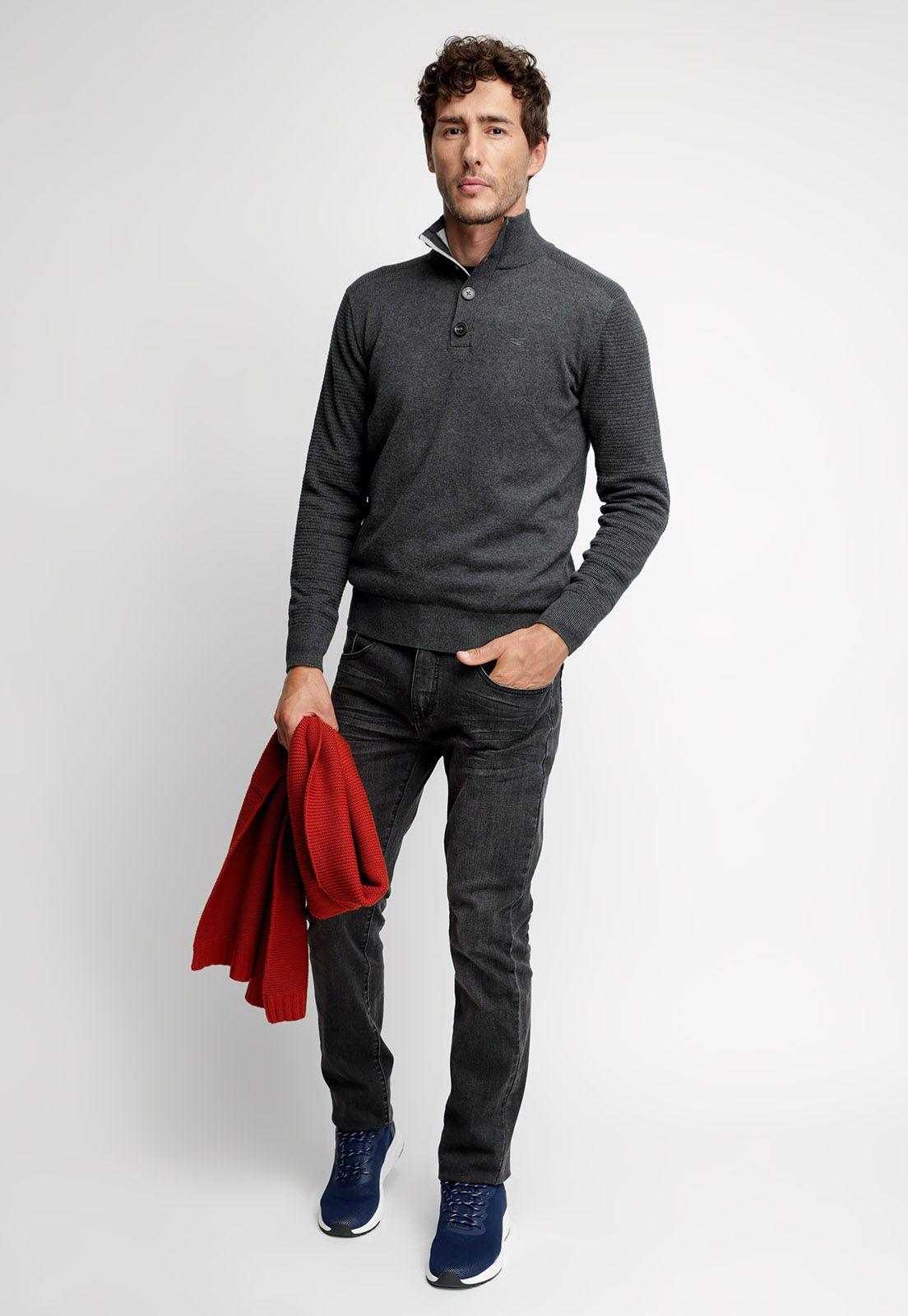 Sweater Kentucky Grafito Melange-3