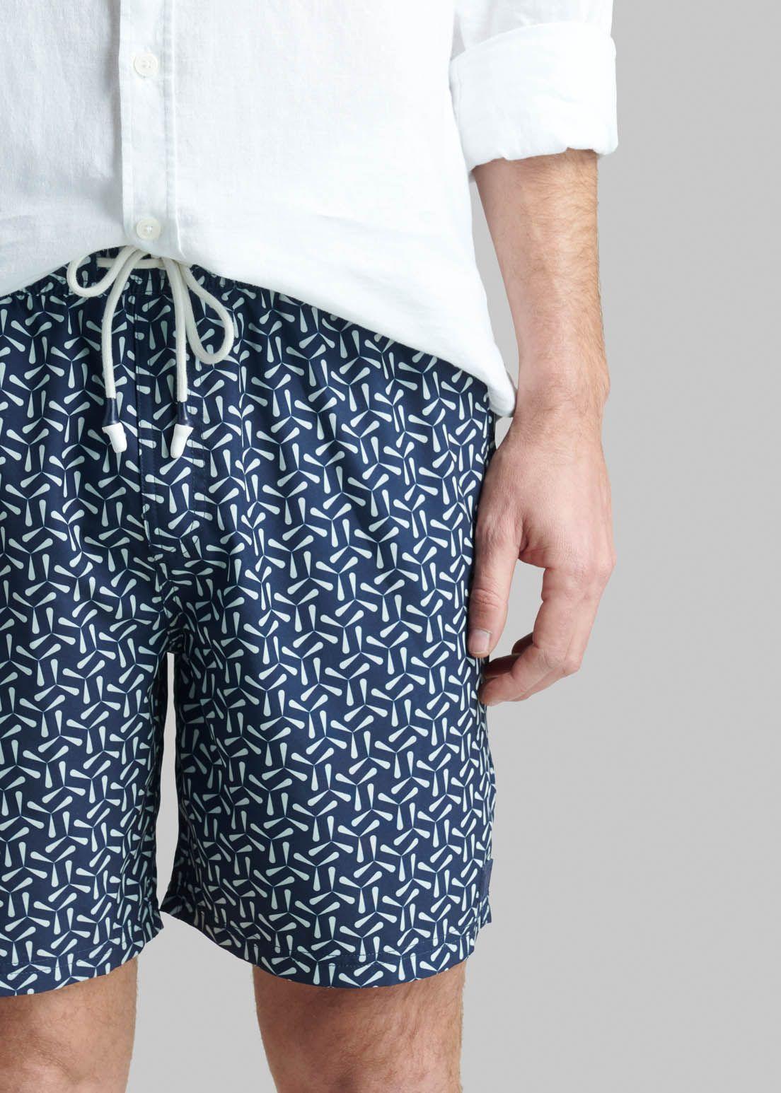 Traje De Baño Brighton Sport Navy-2