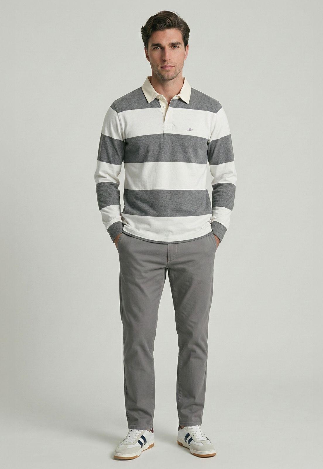 Polo Belfast Grey Melange-1