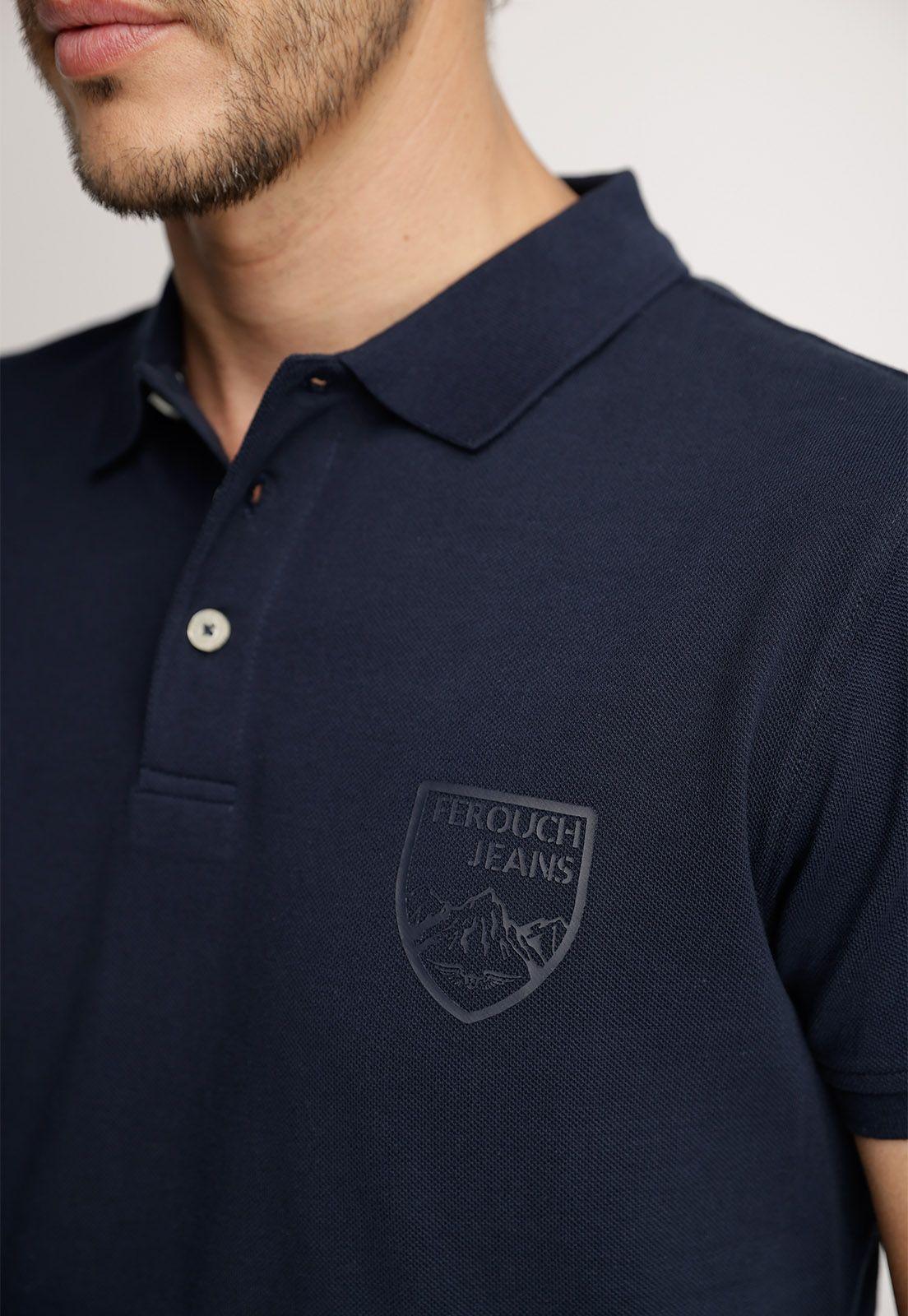 Polera Polo Nebraska Navy Fe-2