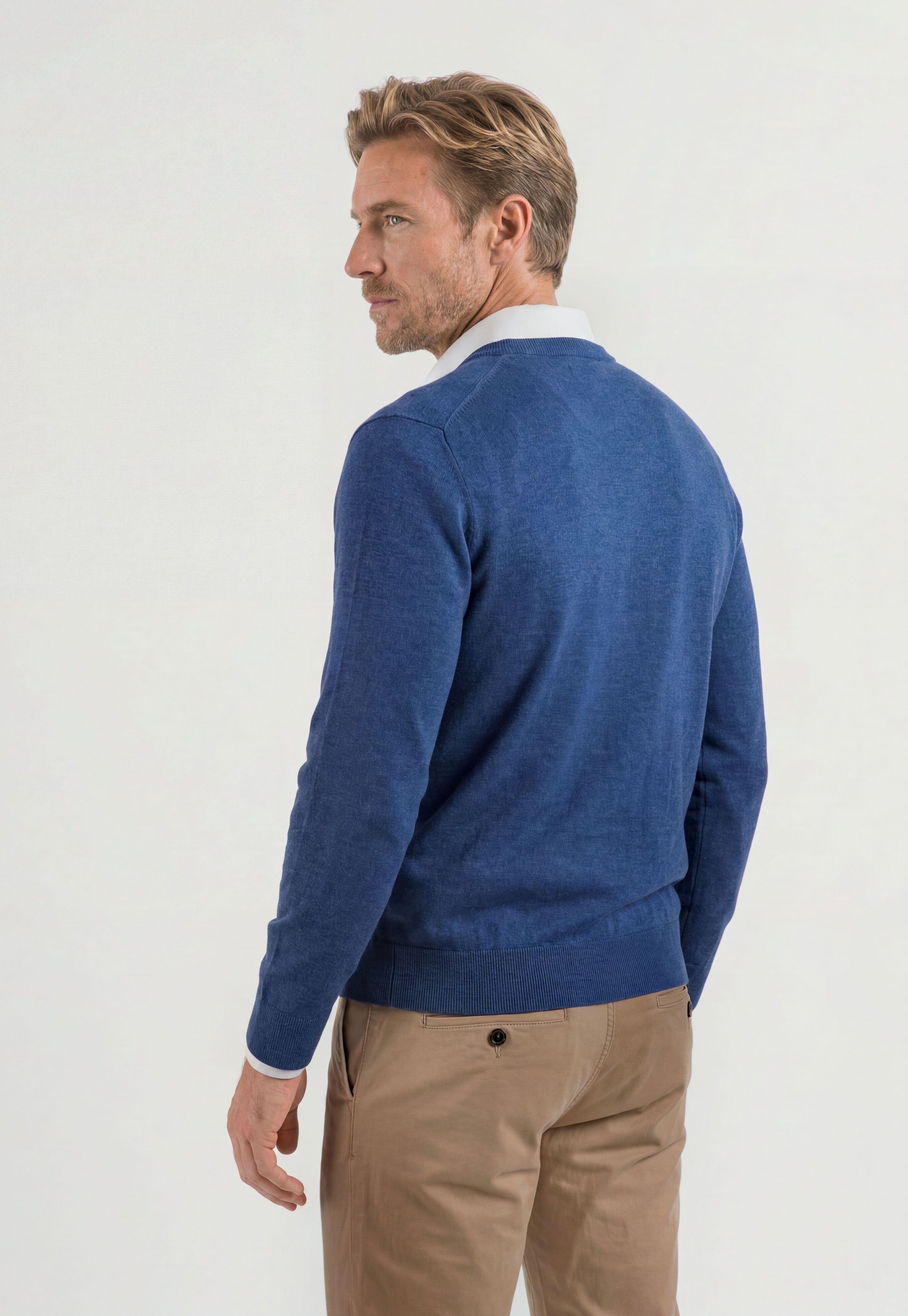 Sweater Nantes Indigo Melange-2