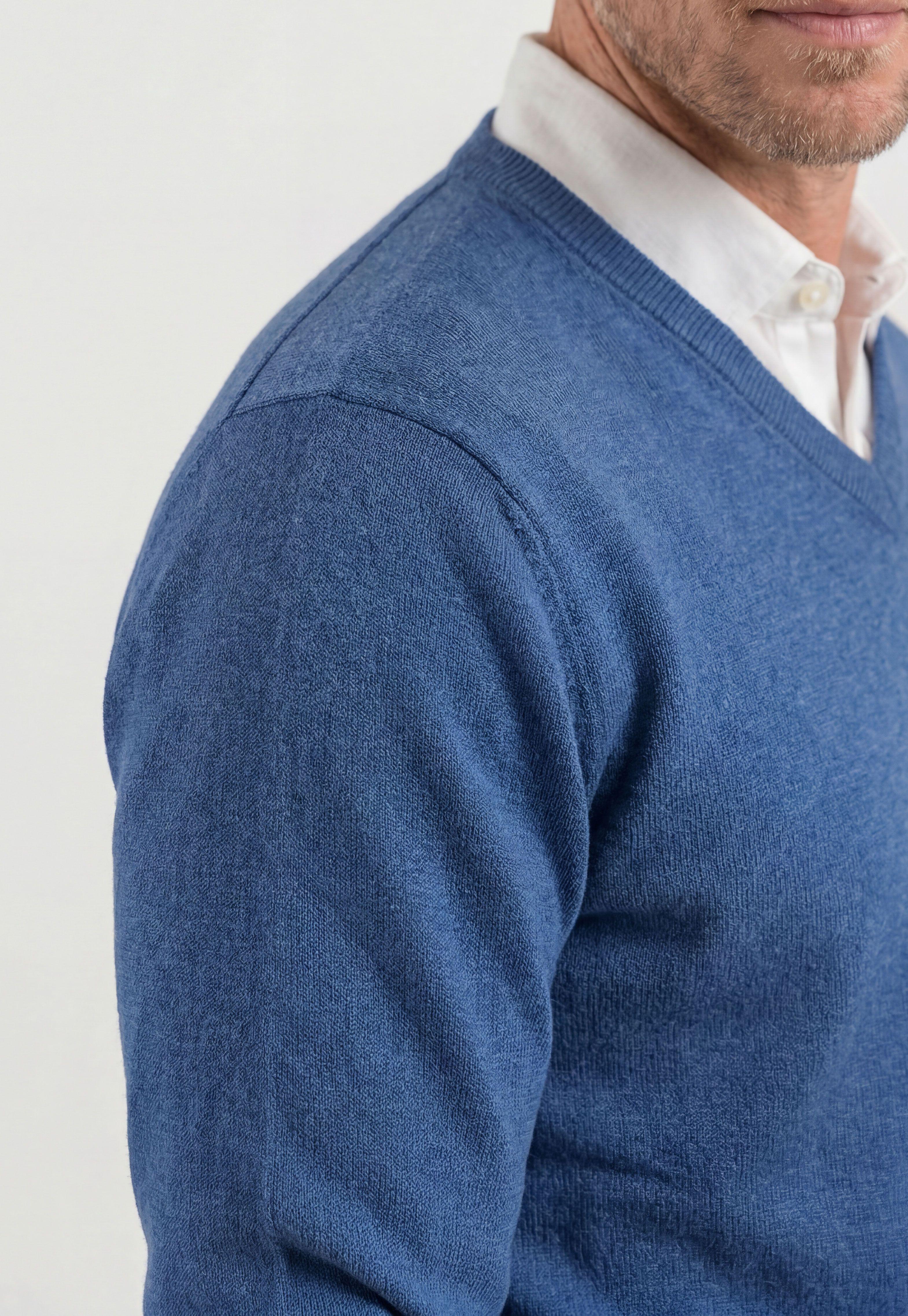 Sweater Nantes Indigo Melange-3