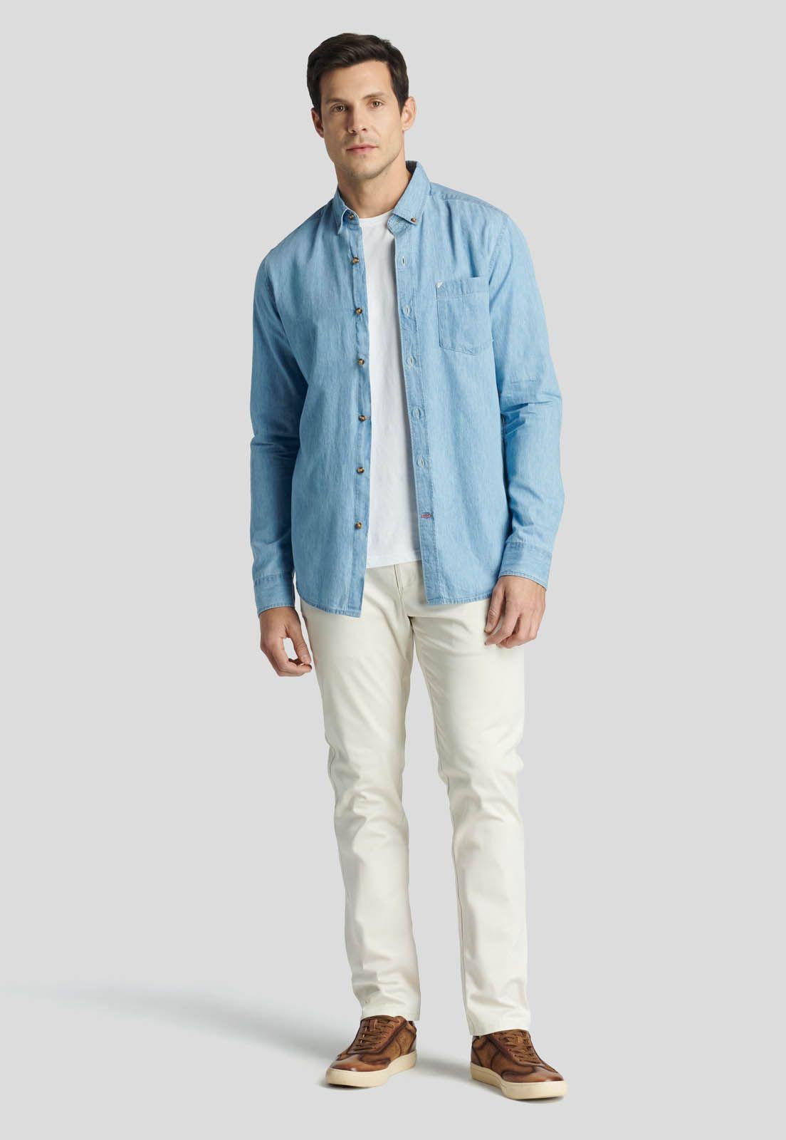 Camisa Banburry Heritage Lt Denim-1