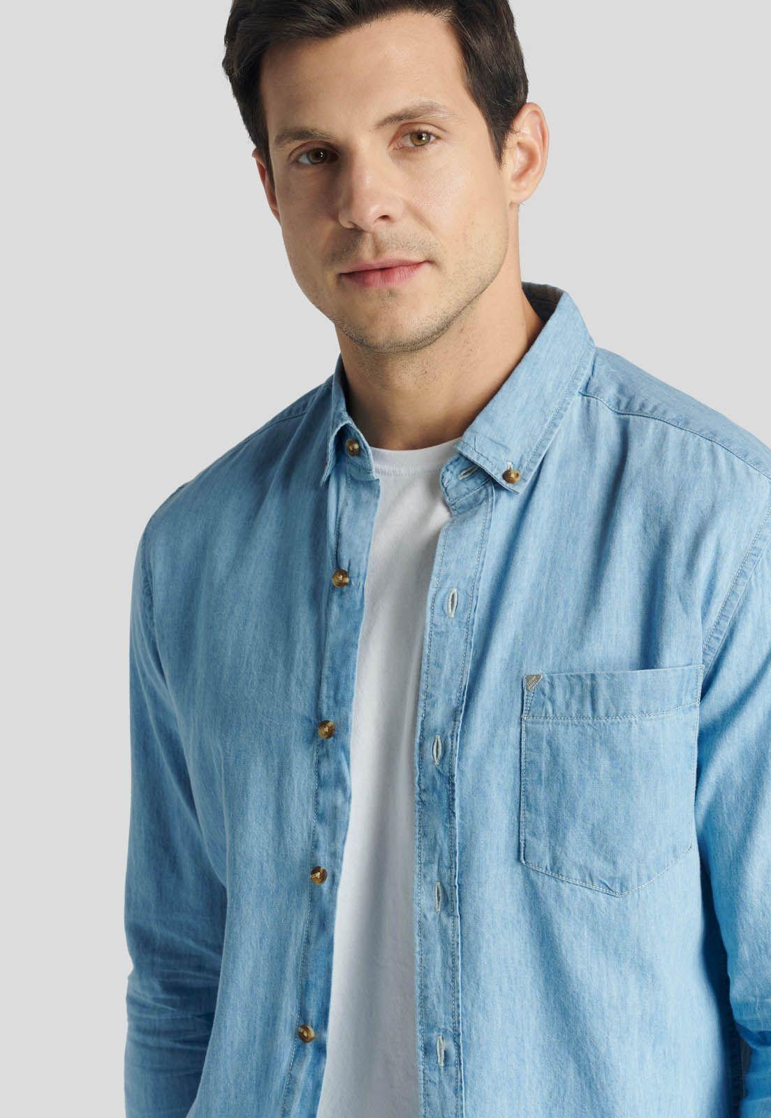 Camisa Banburry Heritage Lt Denim-2