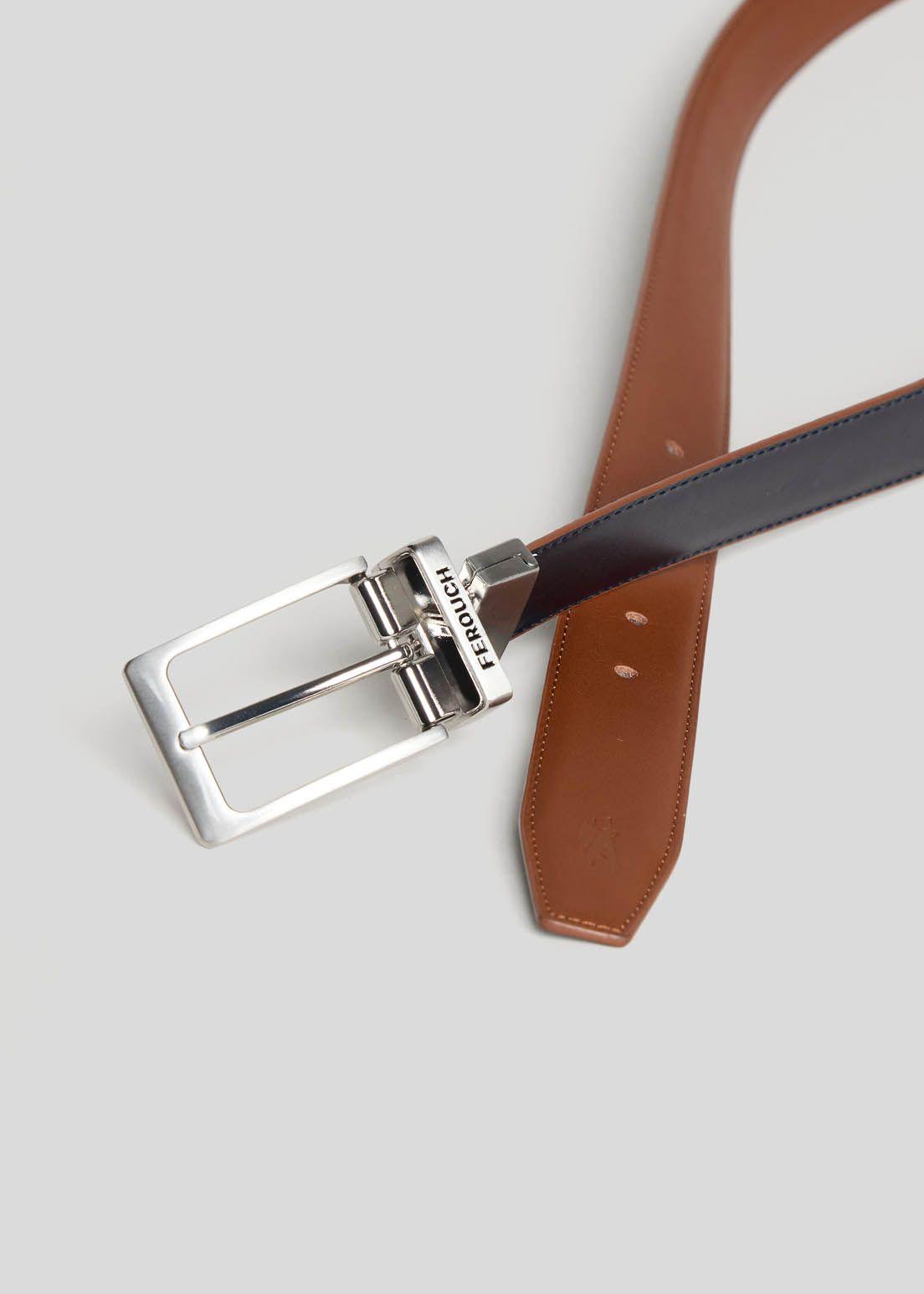 Cinturon Reversible  Oklahoma Cognac-1