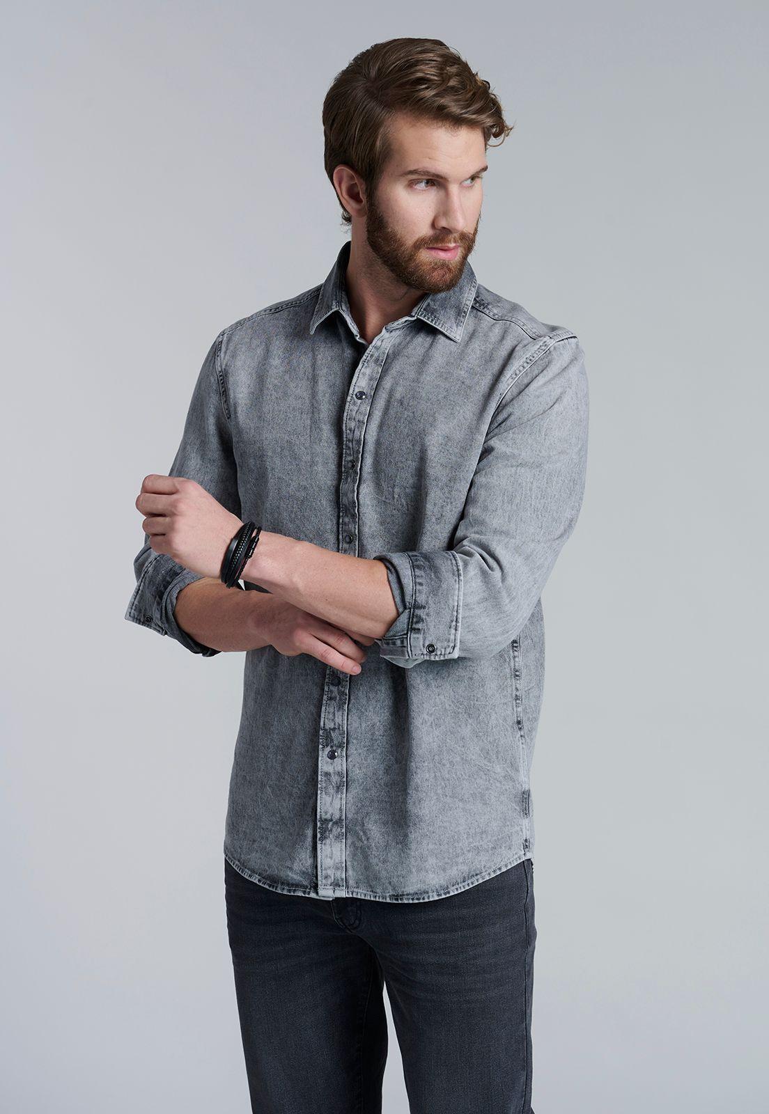 Camisa Denim Fj Stone-0