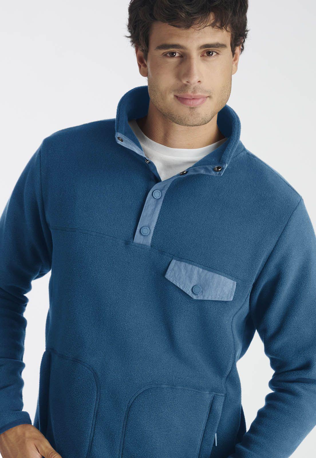 Fleece Tronador Casual Blue-2