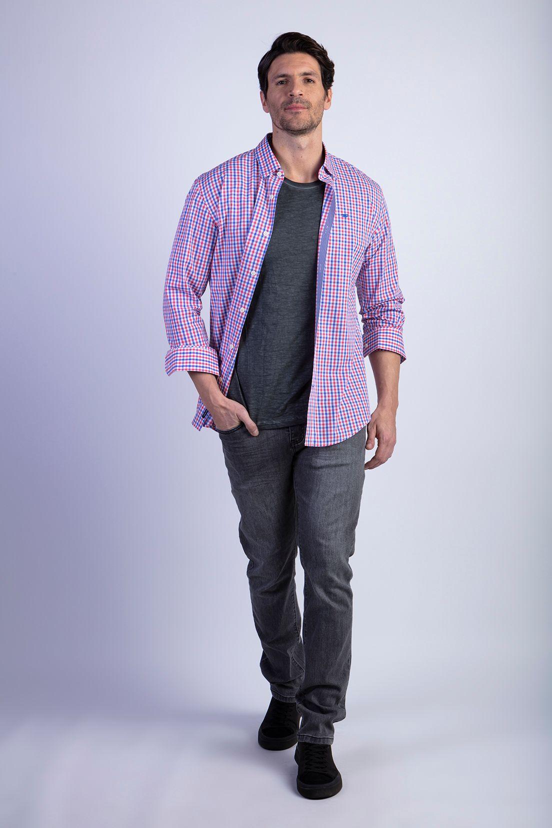 Camisa Checkered Seatle F-2